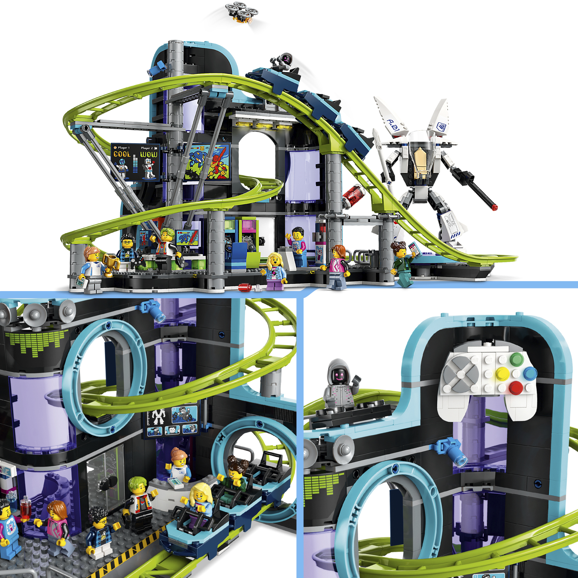 LEGO City - Robotų pasaulio linksmųjų kalnelių parkas - Image 3