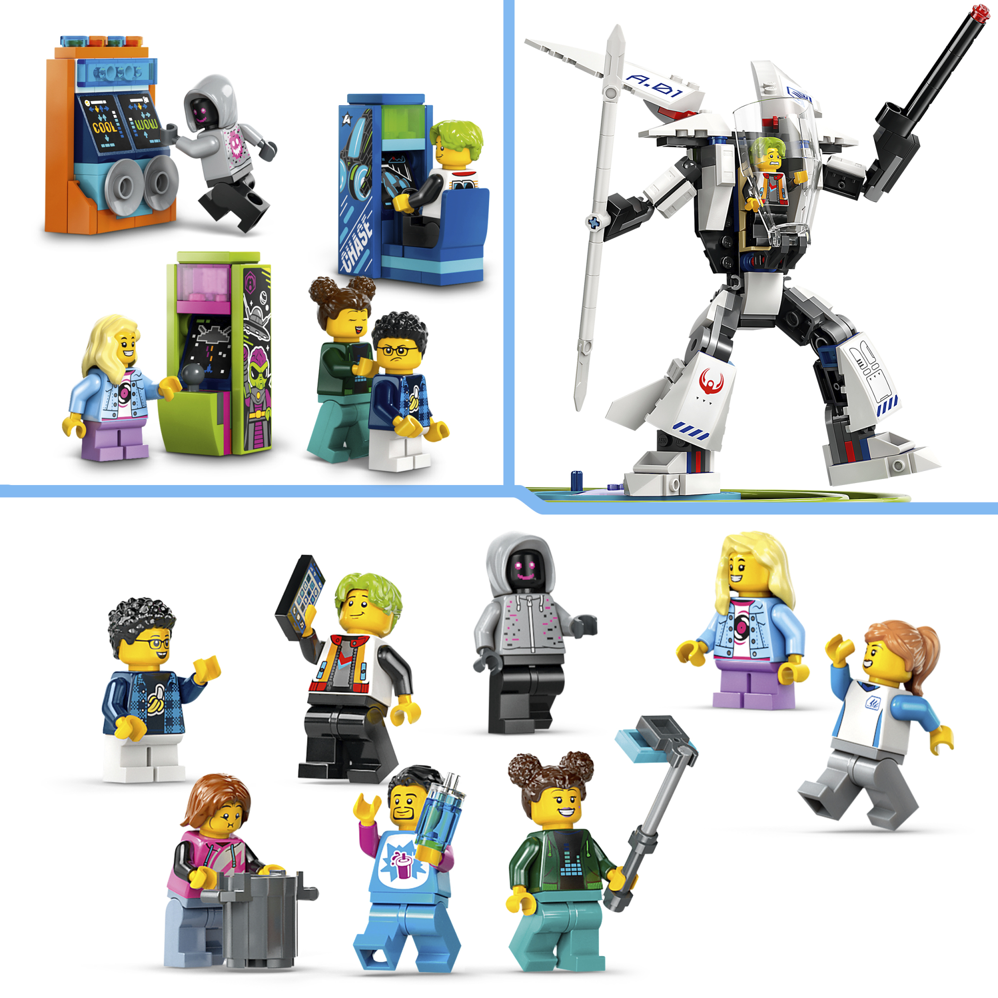 LEGO City - Robotų pasaulio linksmųjų kalnelių parkas - Image 4