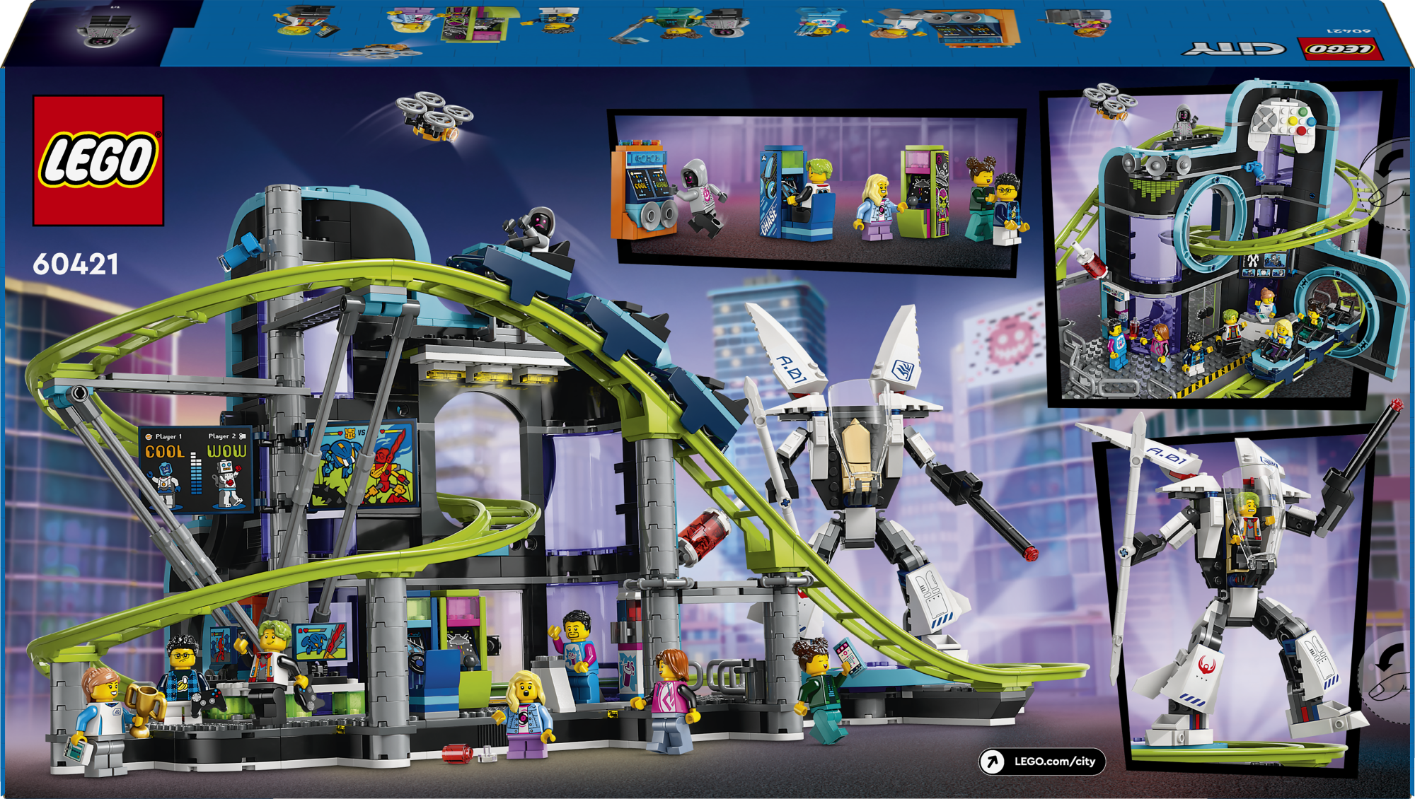 LEGO City - Robotų pasaulio linksmųjų kalnelių parkas - Image 6
