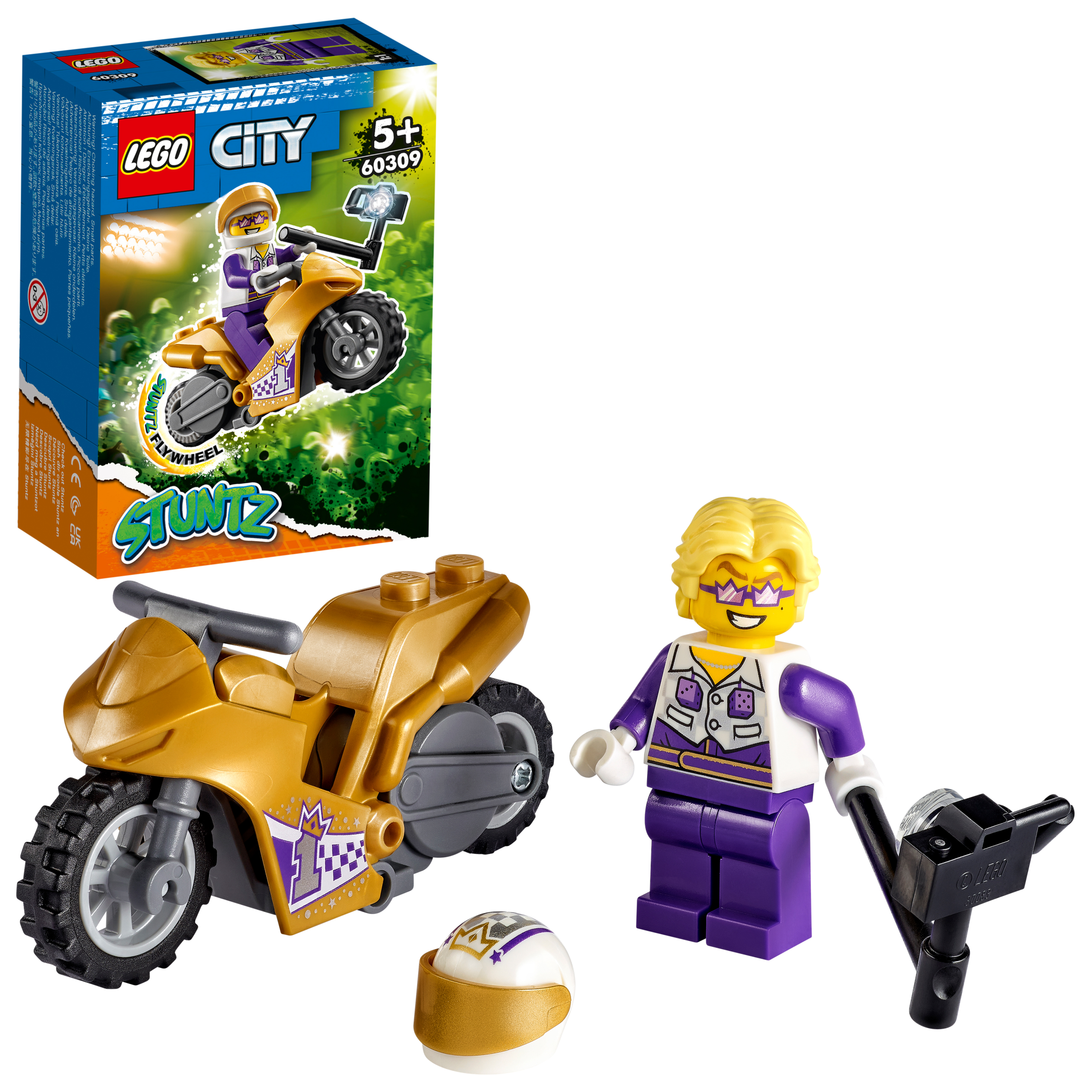 LEGO City - Kaskadininkų motociklas asmenukėms - Image 5