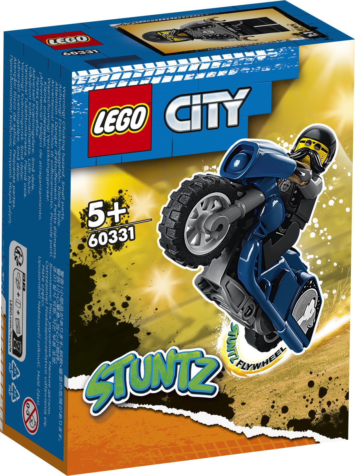LEGO City - Gastrolių kaskadinis motociklas
