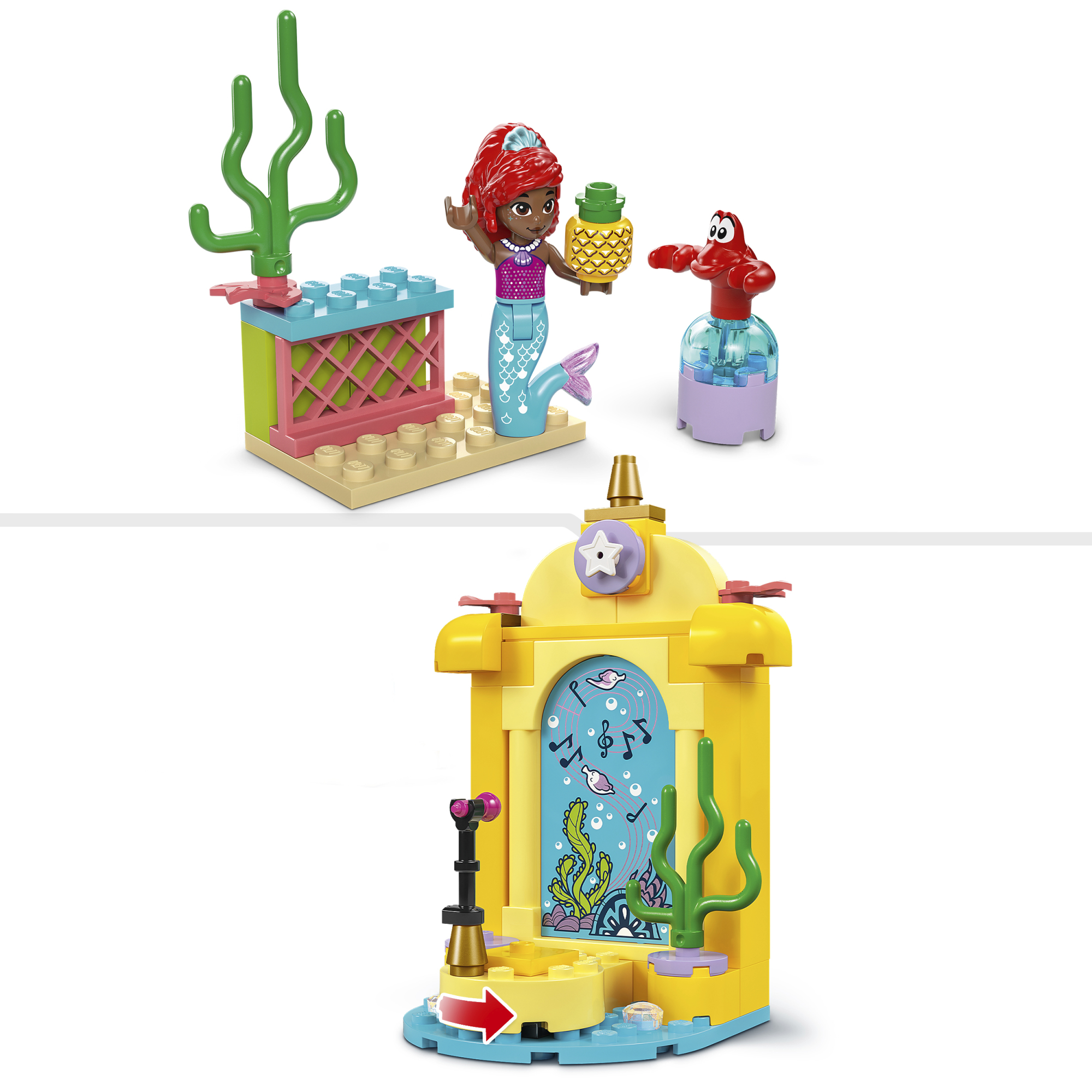 Disney Princess – Arielės muzikinė scena, Lego - Image 3
