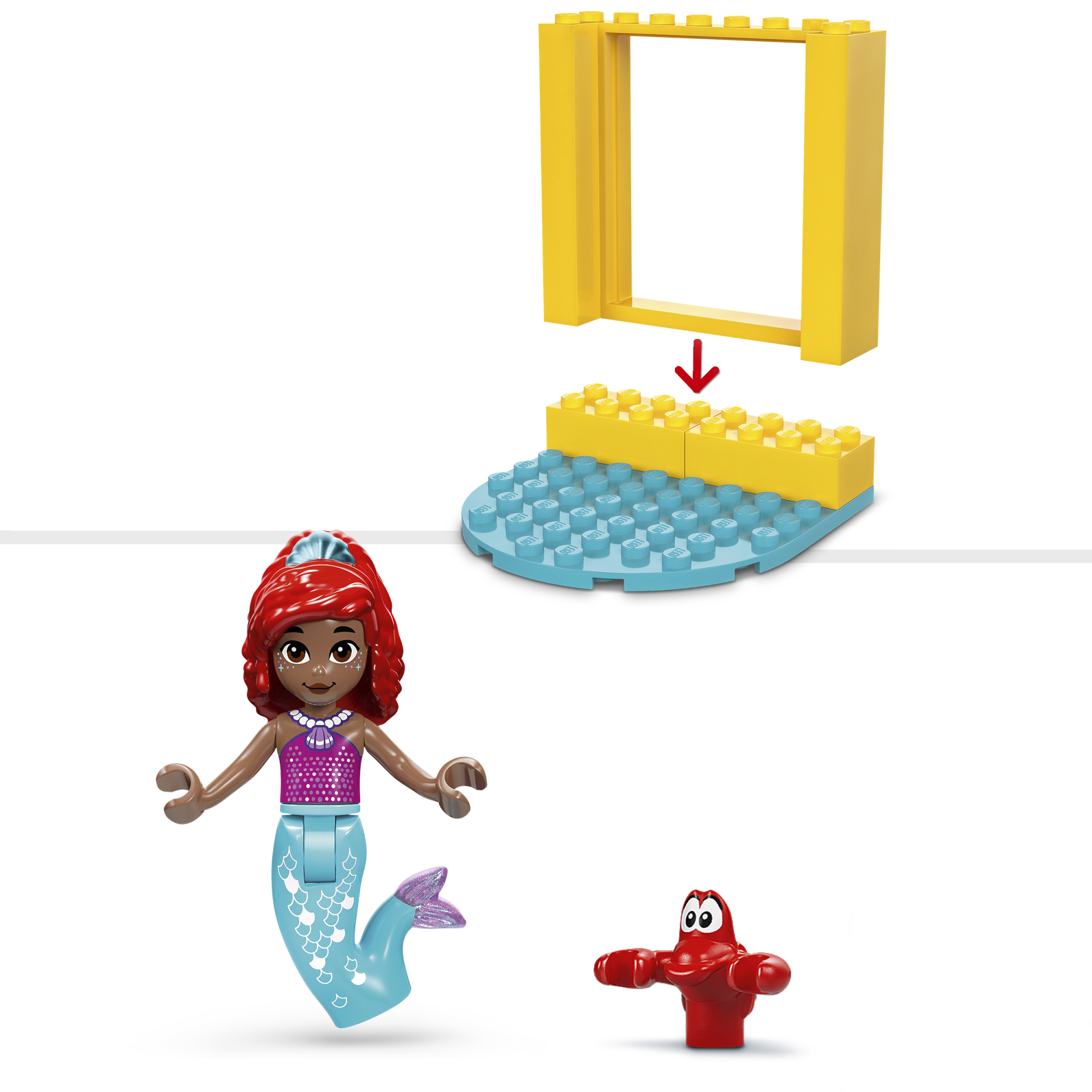 Disney Princess – Arielės muzikinė scena, Lego - Image 4