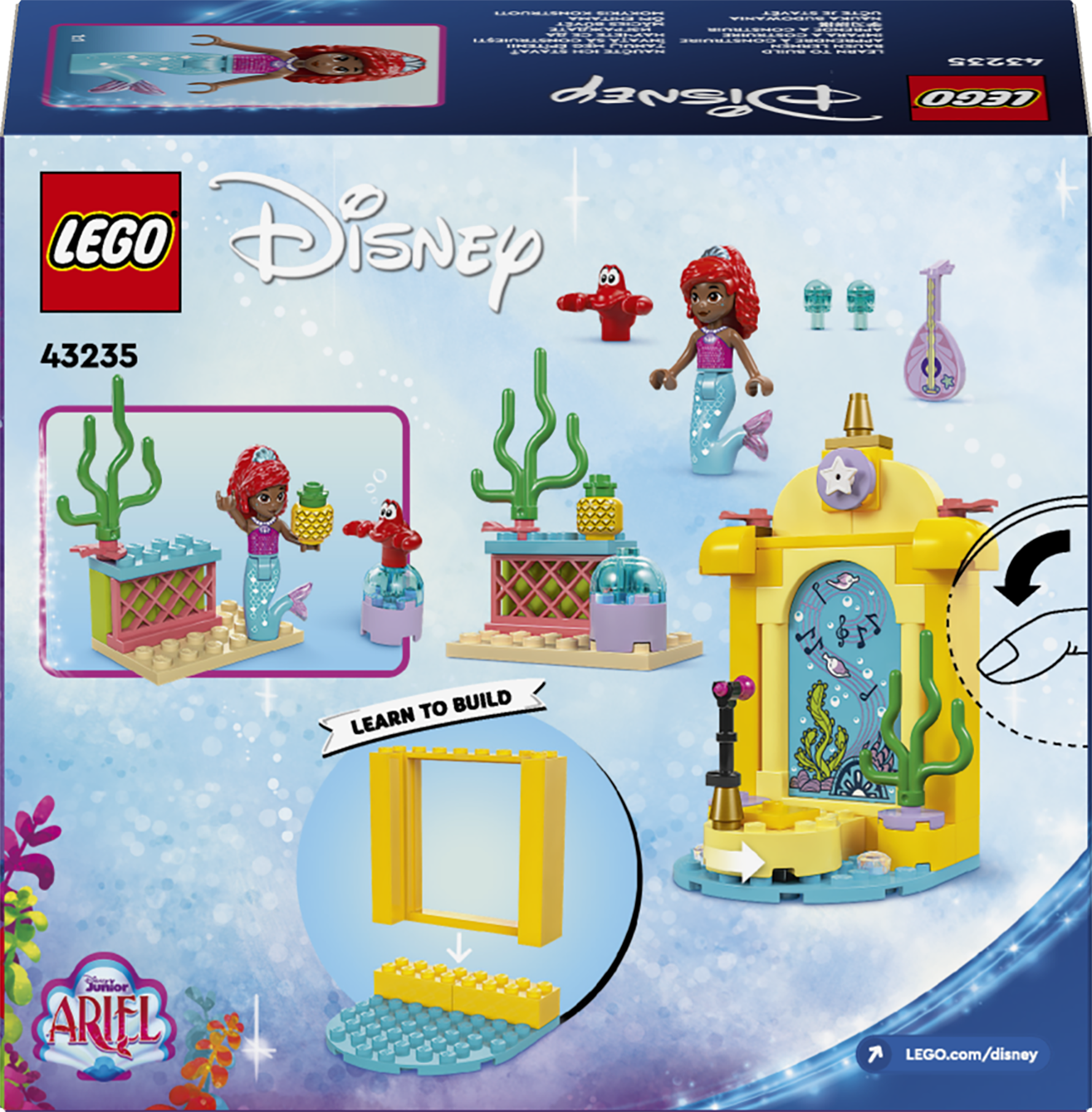 Disney Princess – Arielės muzikinė scena, Lego - Image 6