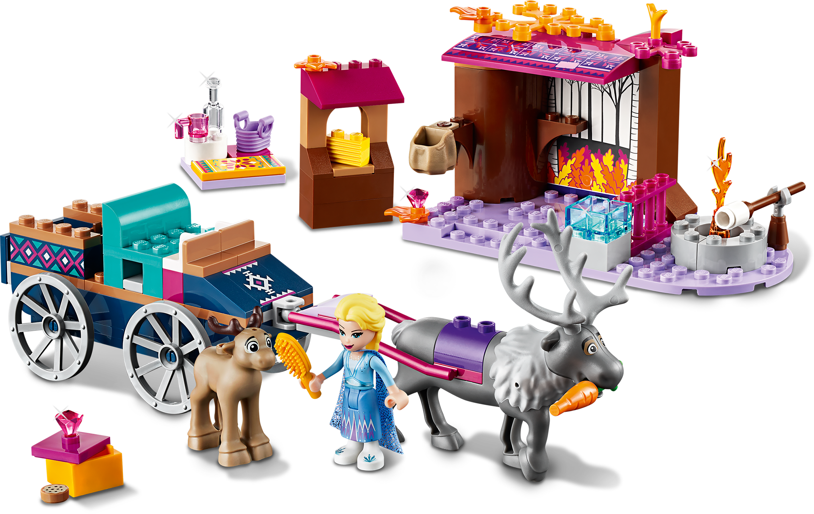 Frozen - Elzos kelionė vežimu, Lego - Image 5