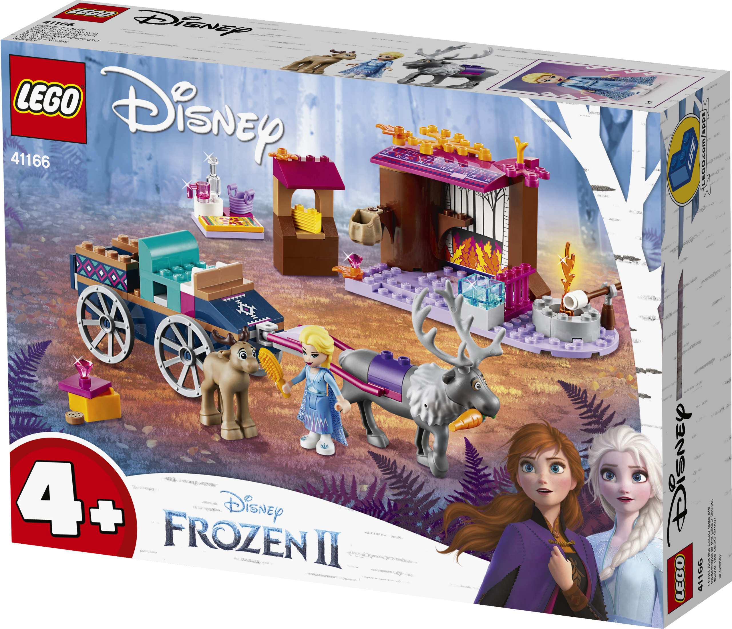 Frozen - Elzos kelionė vežimu, Lego