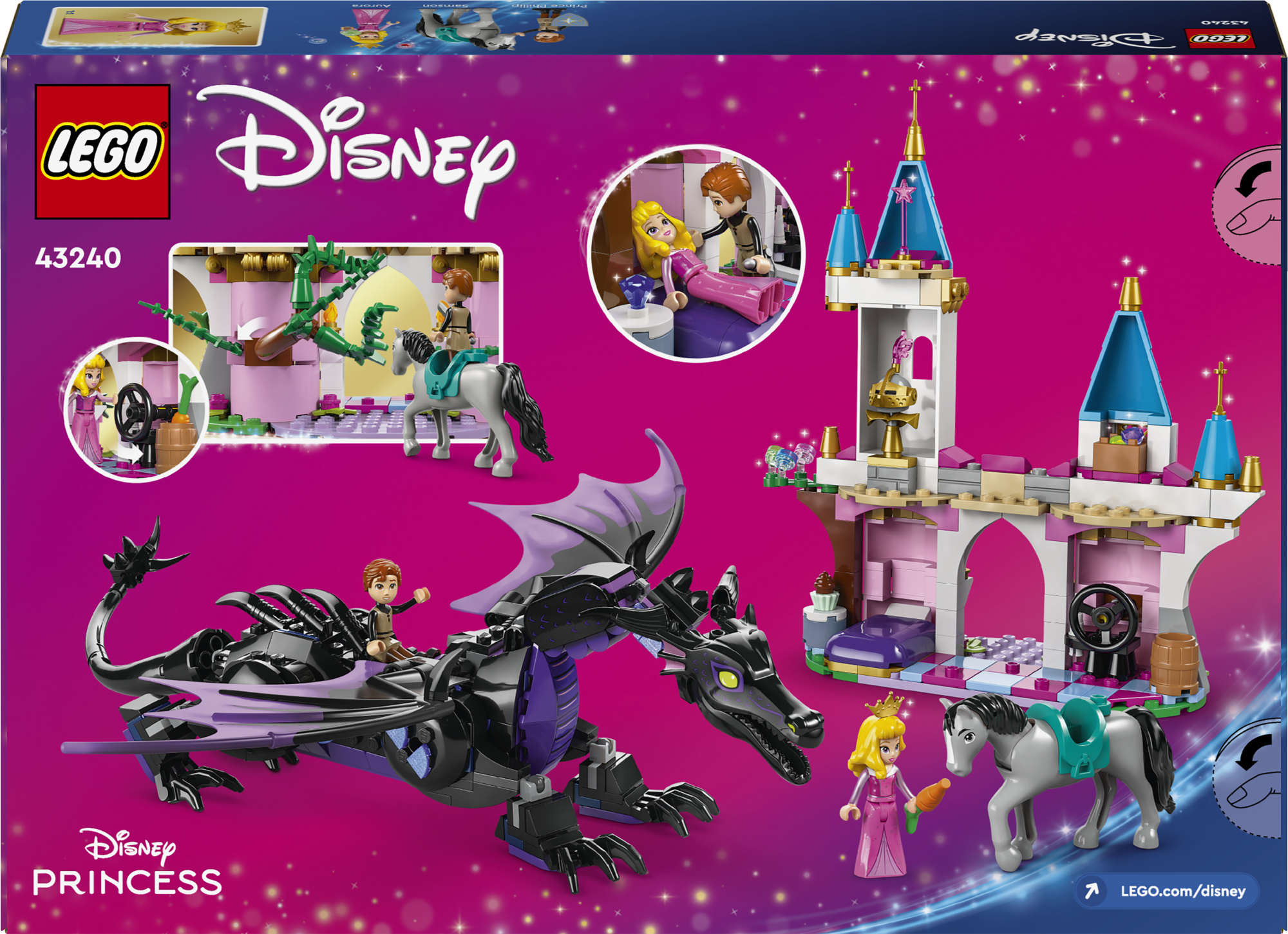 LEGO Disney – Piktadarė drakono pavidalu - Image 6