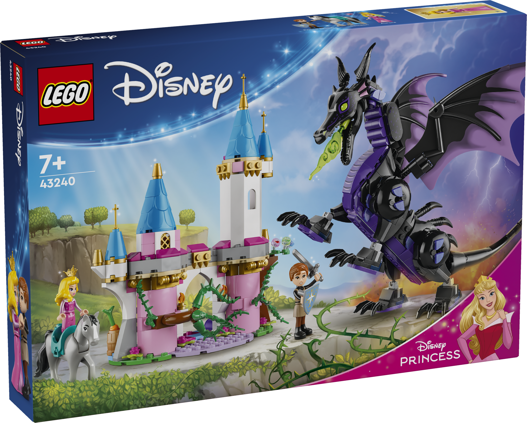 LEGO Disney – Piktadarė drakono pavidalu