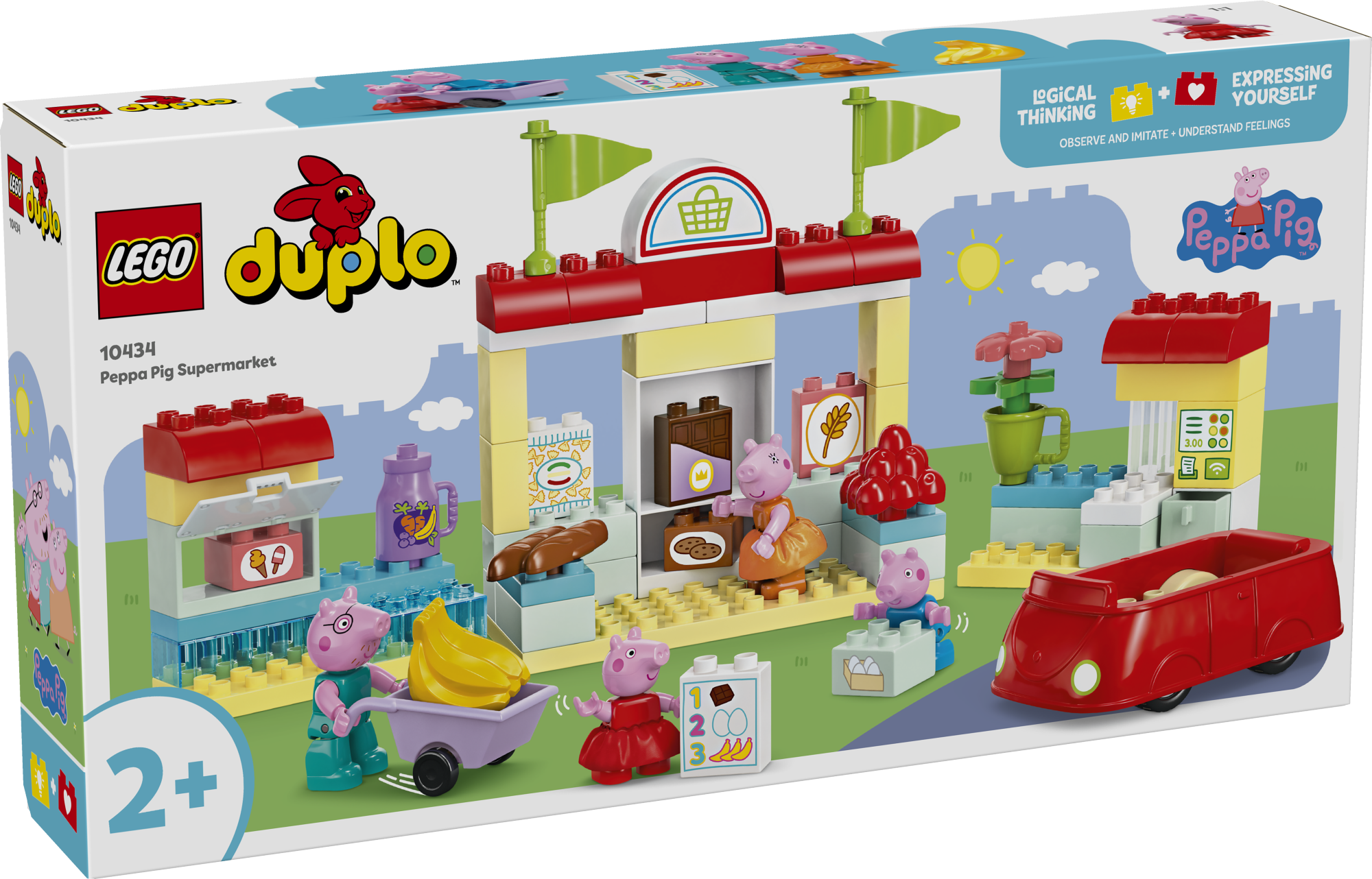 Peppa Pig - Kiaulytės Pepos prekybos centras, Lego Duplo