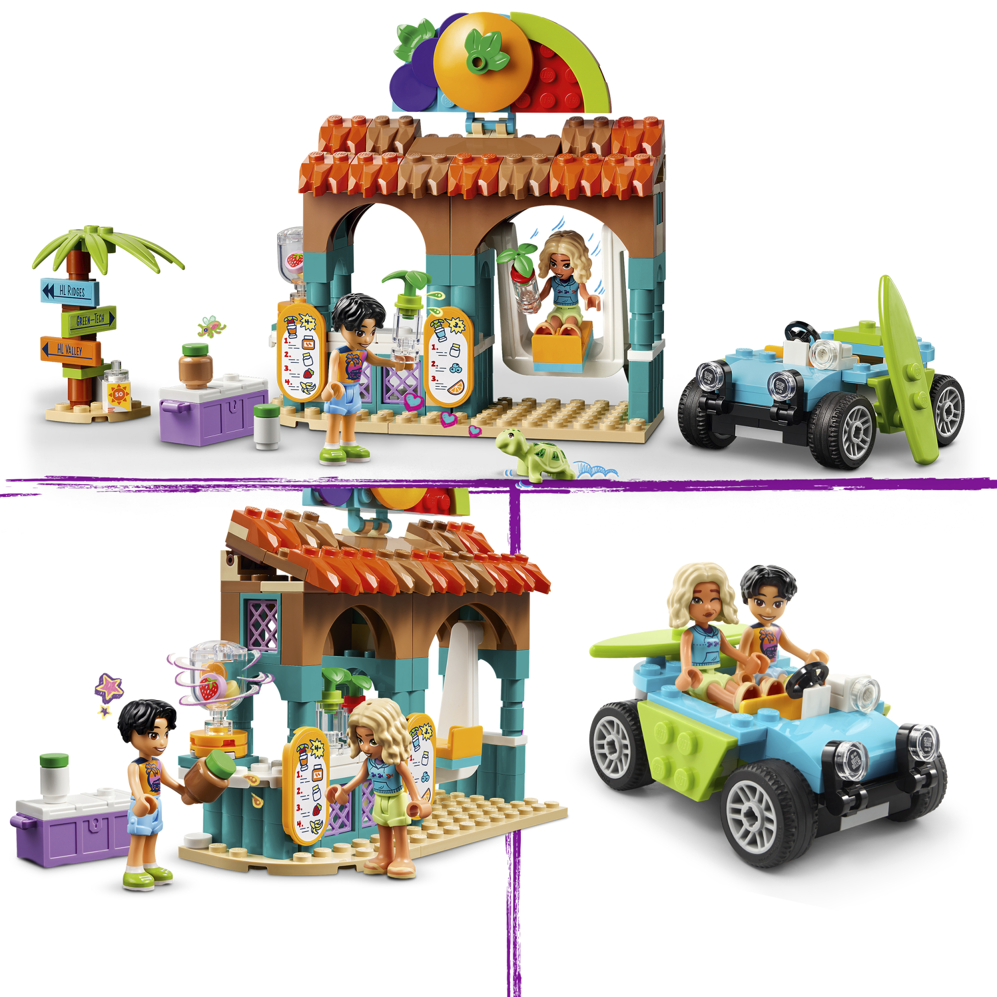 LEGO Friends - Paplūdimio glotnučių kioskas - Image 3
