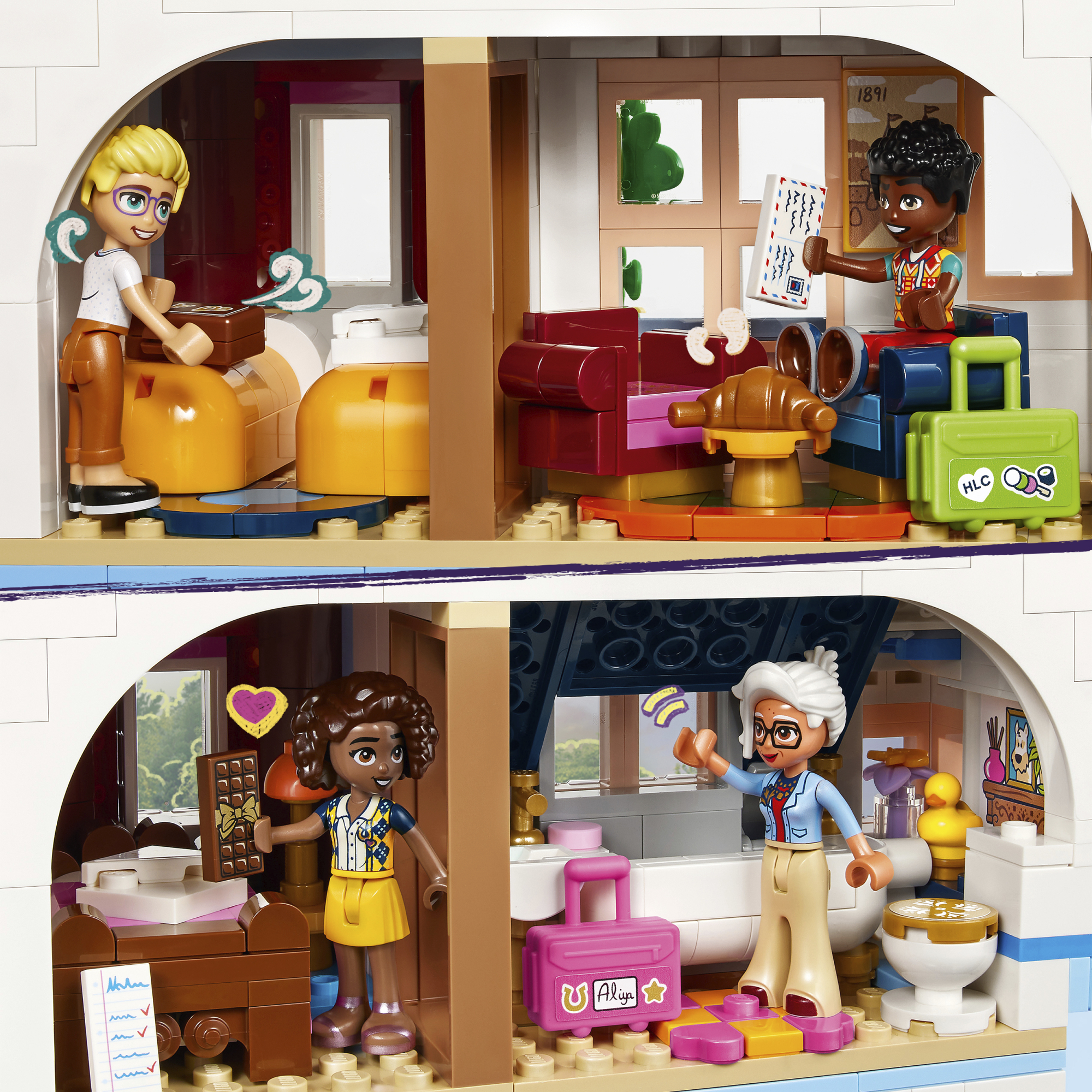 LEGO Friends - Nakvynė pilyje su pusryčiais - Image 4