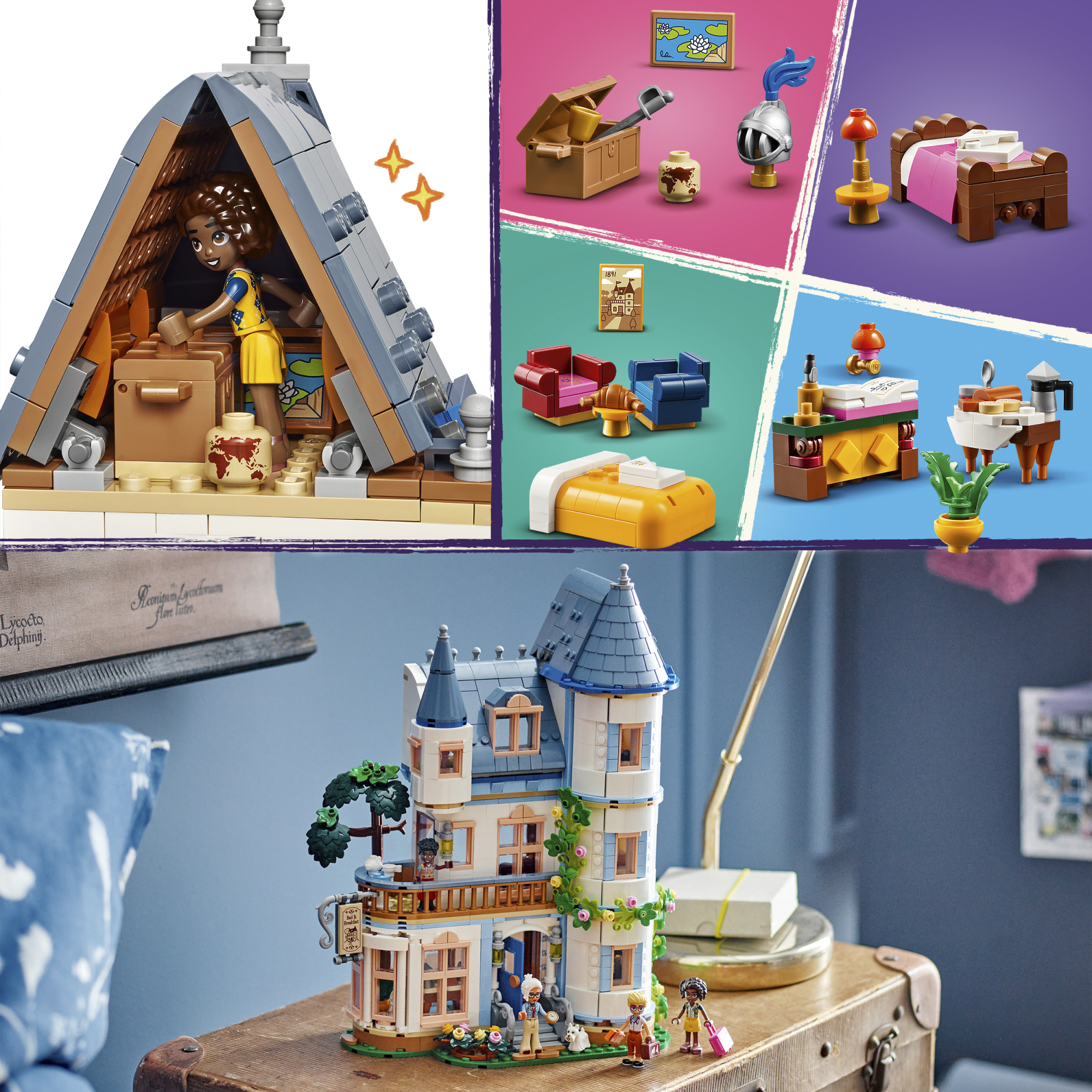 LEGO Friends - Nakvynė pilyje su pusryčiais - Image 5