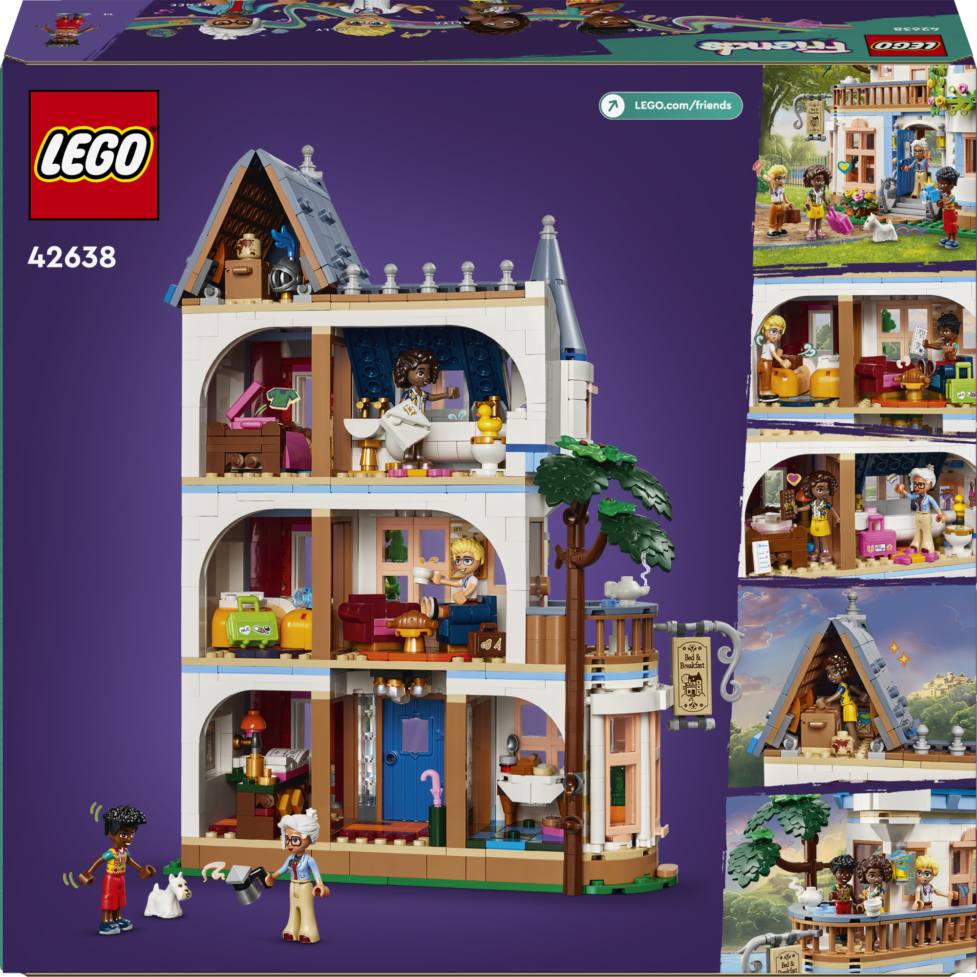 LEGO Friends - Nakvynė pilyje su pusryčiais - Image 8