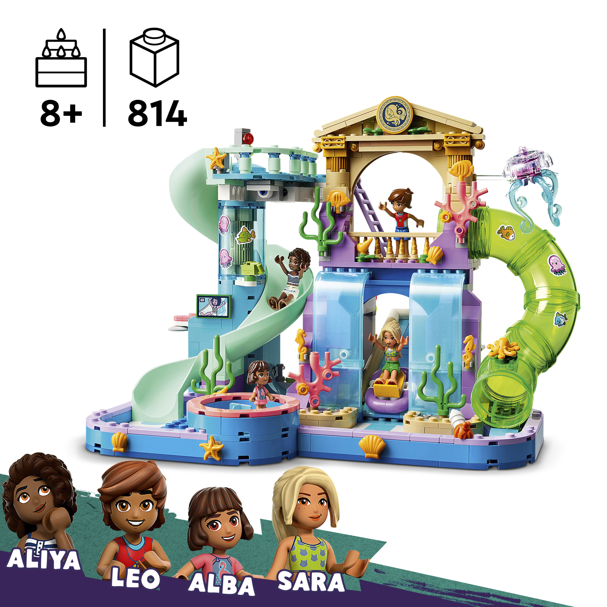 LEGO Friends - Hartleiko miesto vandens parkas - Image 2