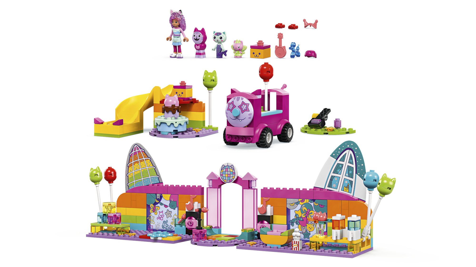 Gabby´s Dollhouse - Gabby vakarėlių kambarys, Lego - Image 2