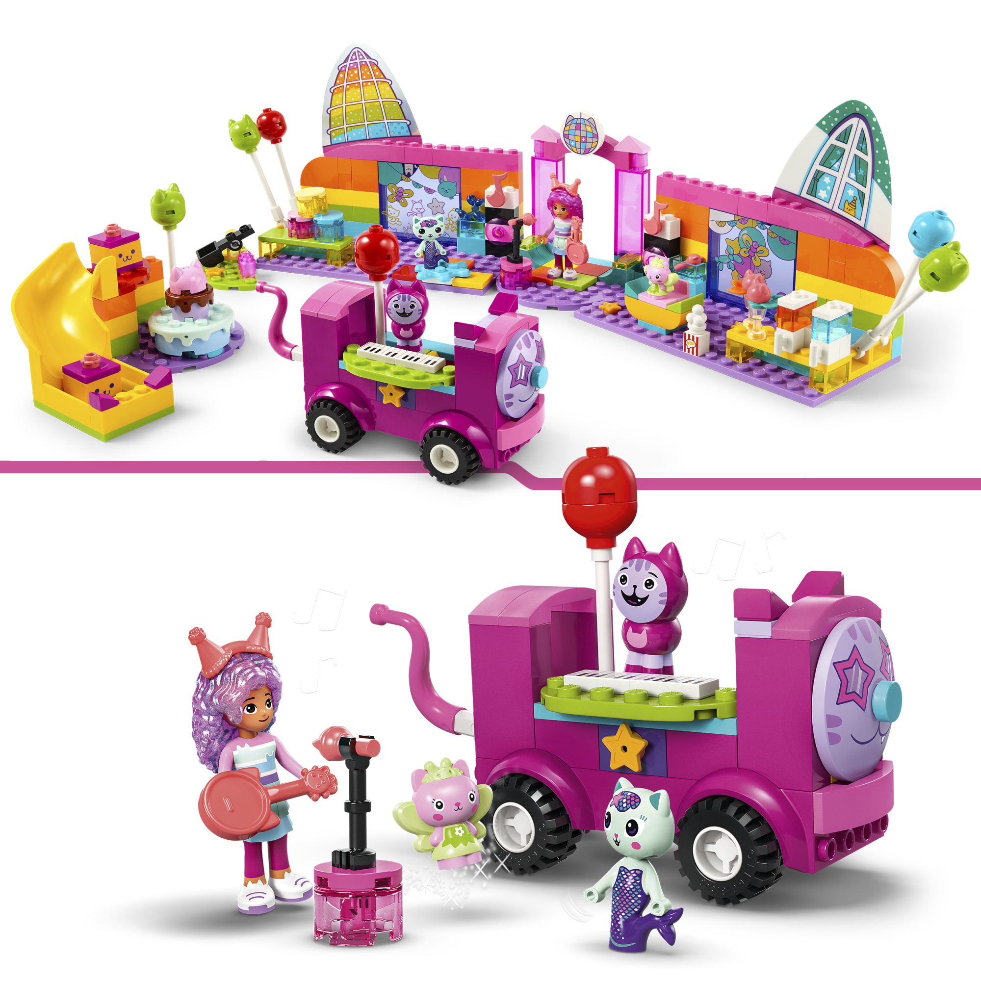 Gabby´s Dollhouse - Gabby vakarėlių kambarys, Lego - Image 6