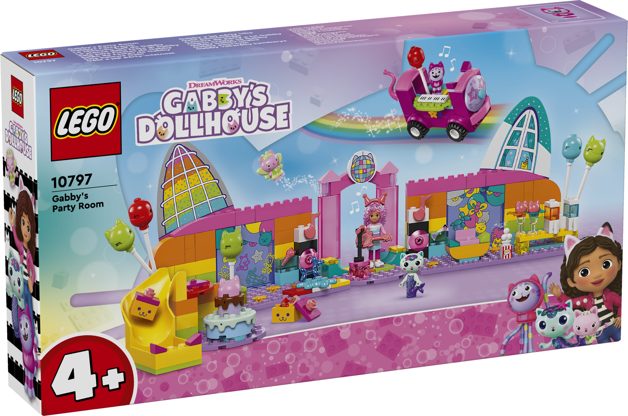 Gabby´s Dollhouse - Gabby vakarėlių kambarys, Lego
