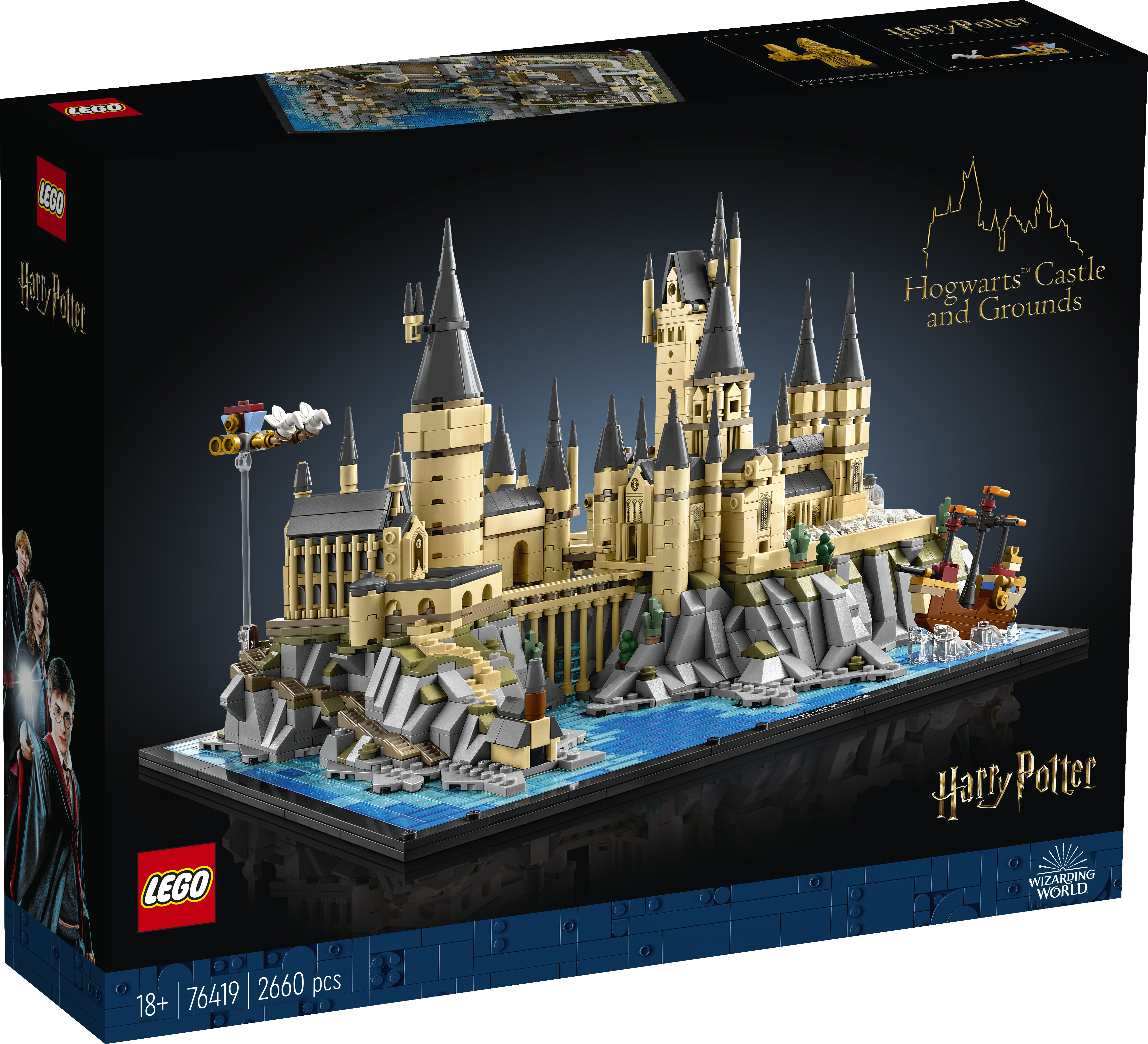Harry Potter - Hogvartso pilis ir apylinkės, Lego