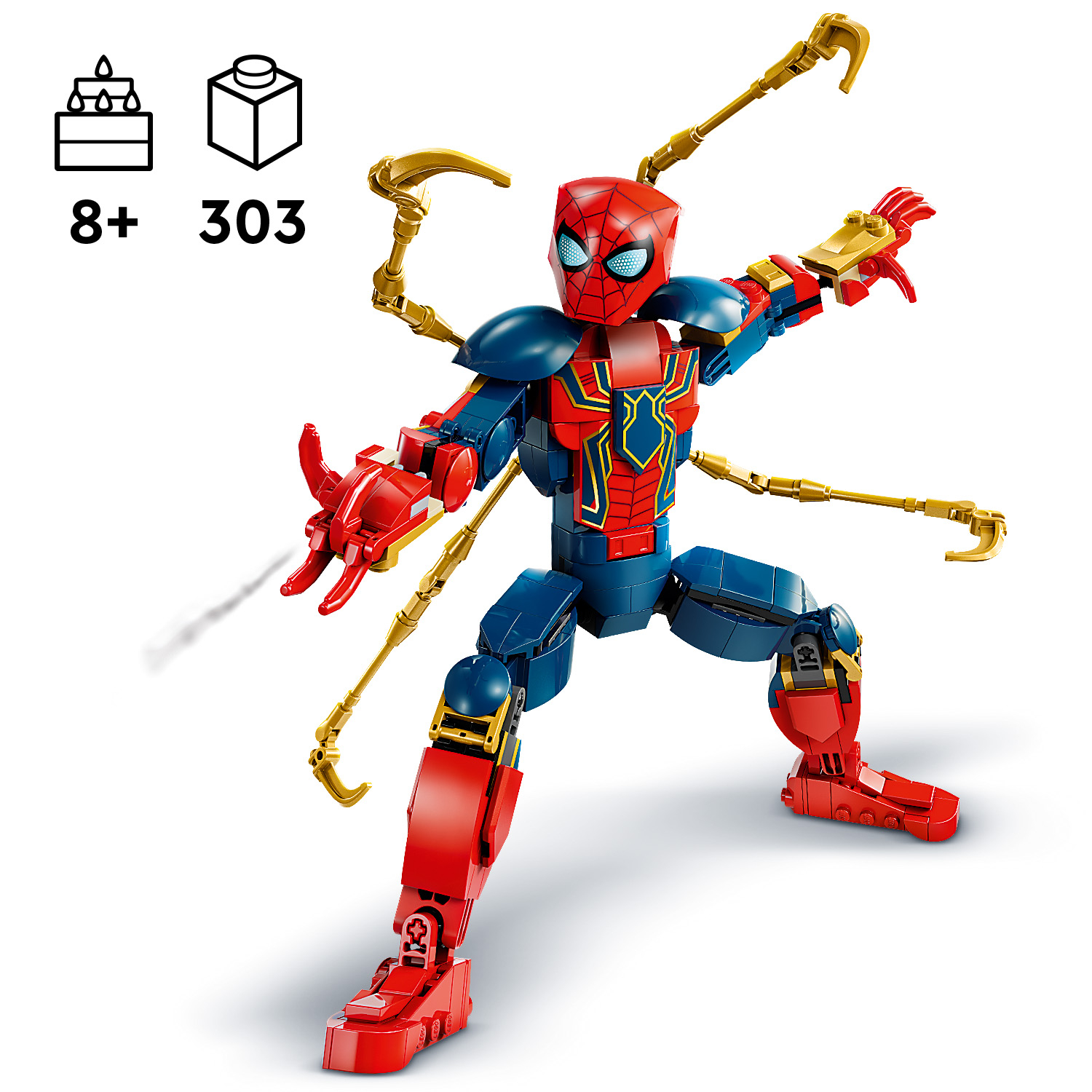 Spider-Man – Geležinio Žmogaus voro konstruojama figūrėlė, Lego
