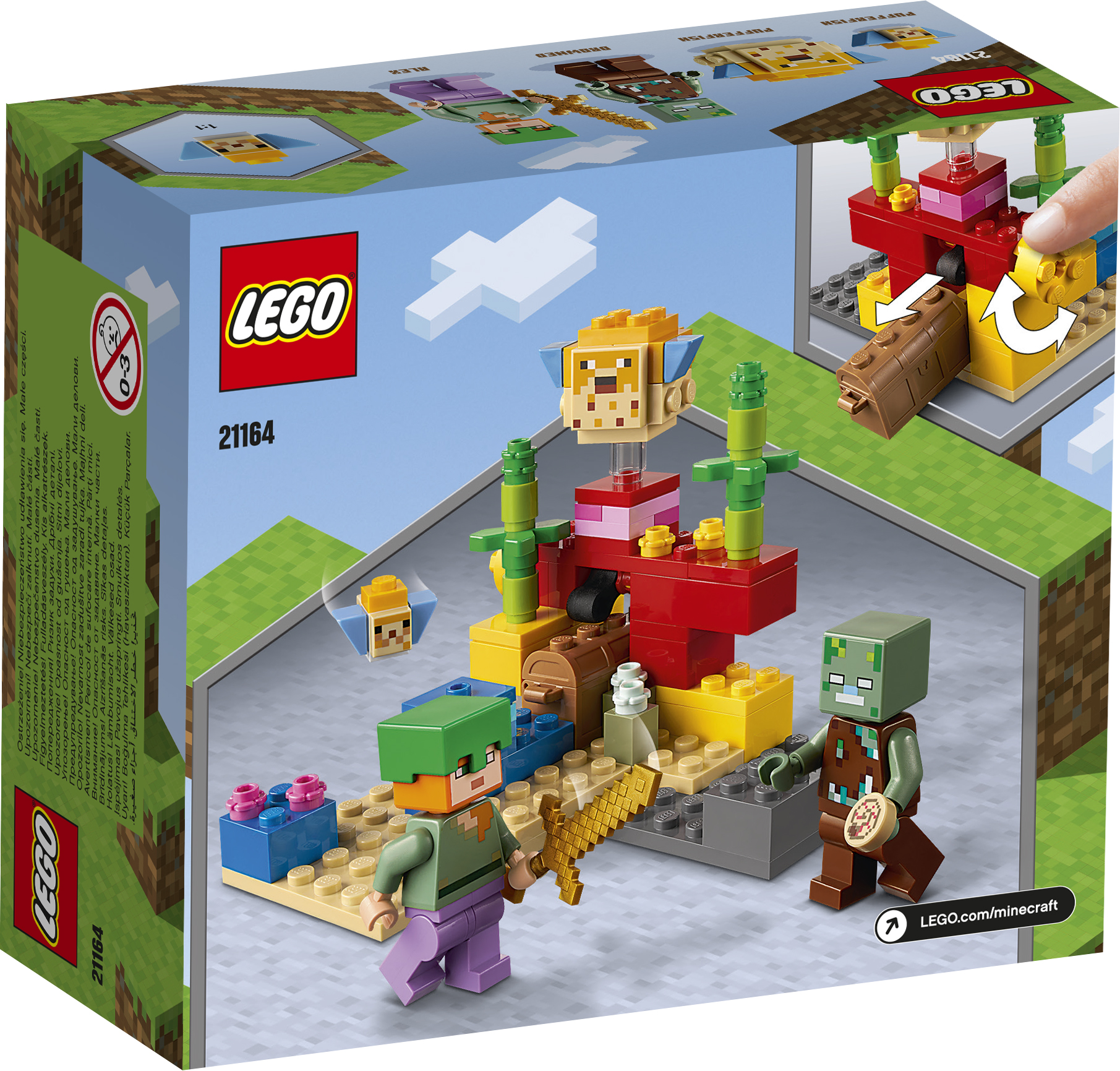 Minecraft - Koralinis rifas, Lego - Image 5