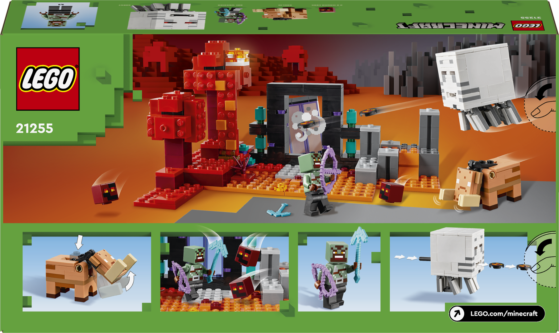Minecraft - Pasala „Nether“ portale, Lego - Image 4
