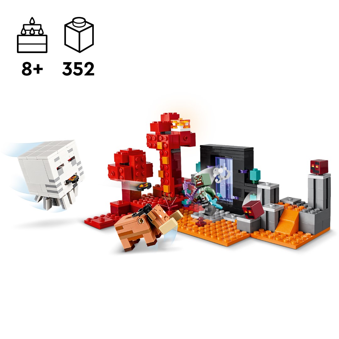 Minecraft - Pasala „Nether“ portale, Lego - Image 5