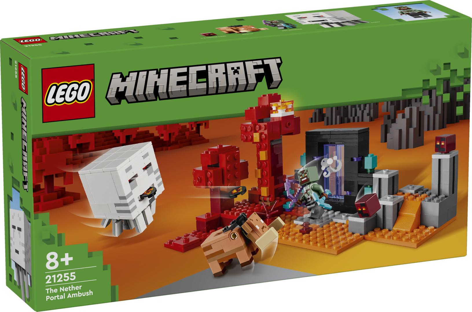 Minecraft - Pasala „Nether“ portale, Lego