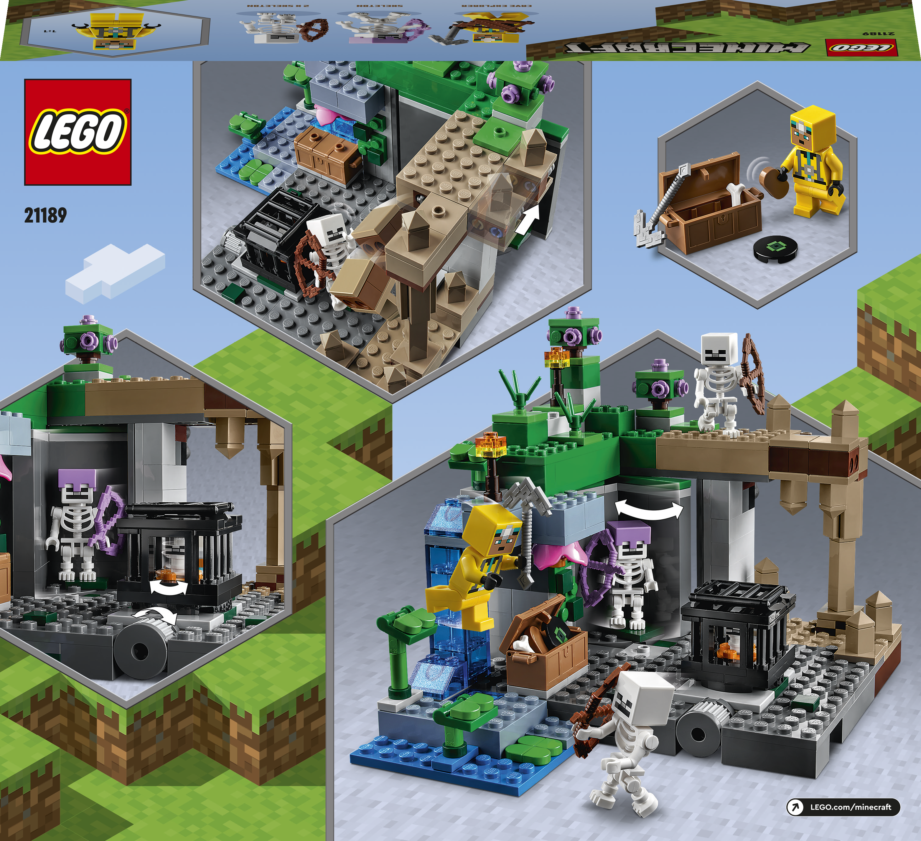 Minecraft - Skeleto požemis, Lego - Image 3