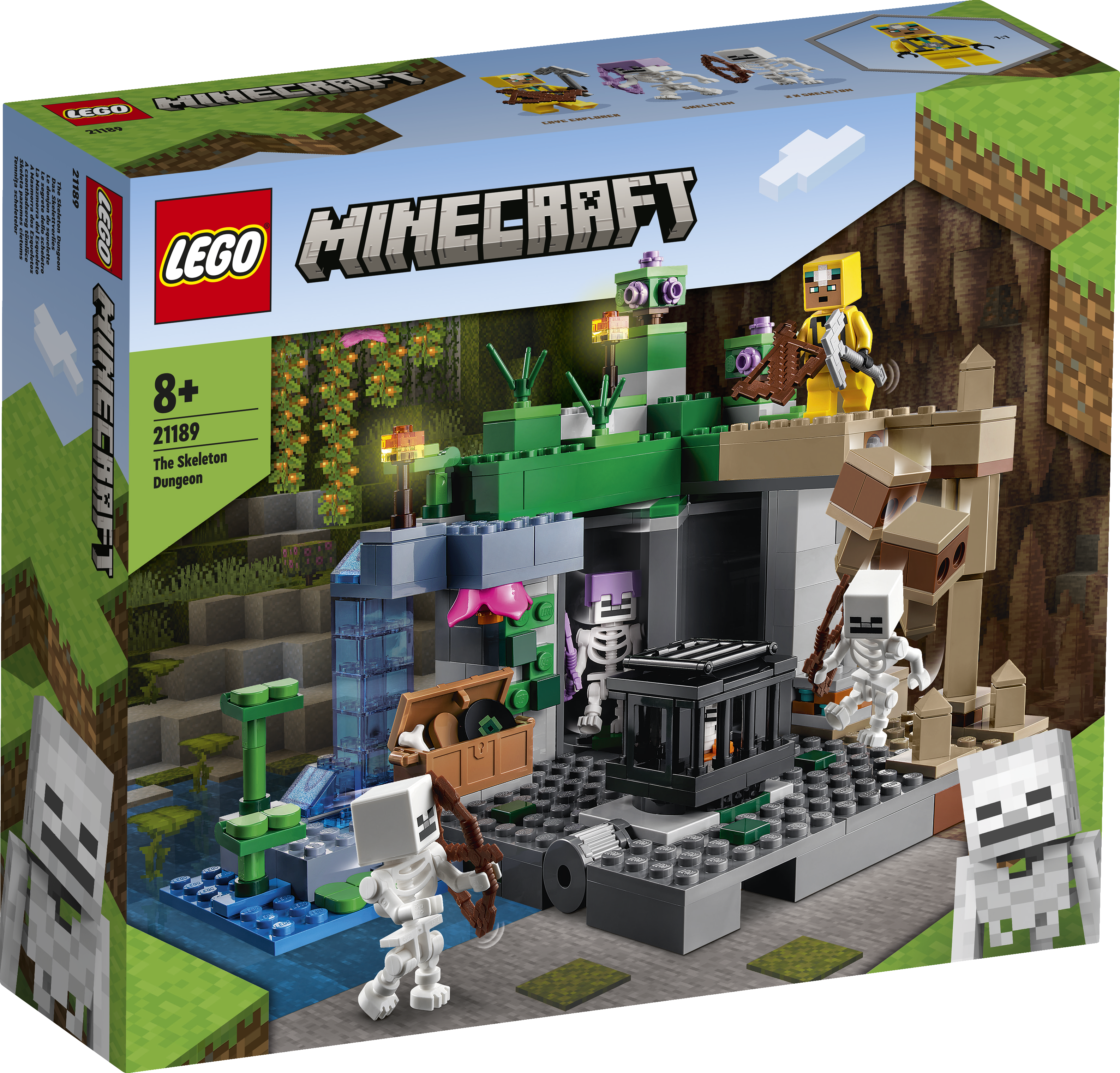 Minecraft - Skeleto požemis, Lego