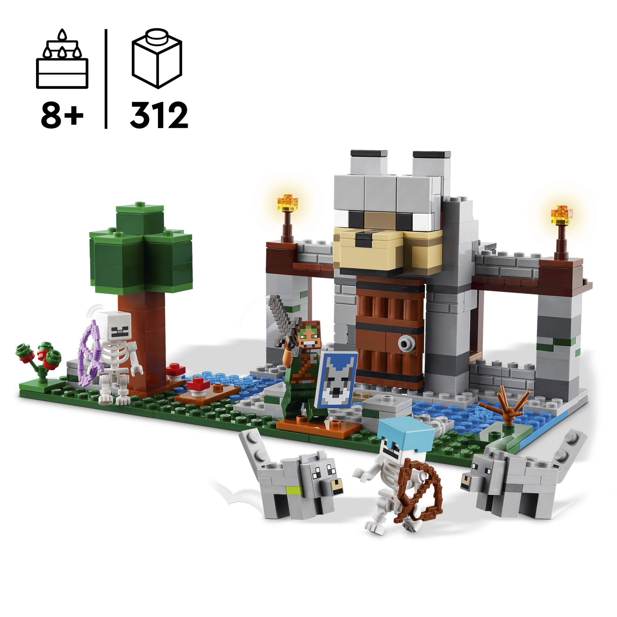 Minecraft - Vilkų tvirtovė, Lego - Image 3