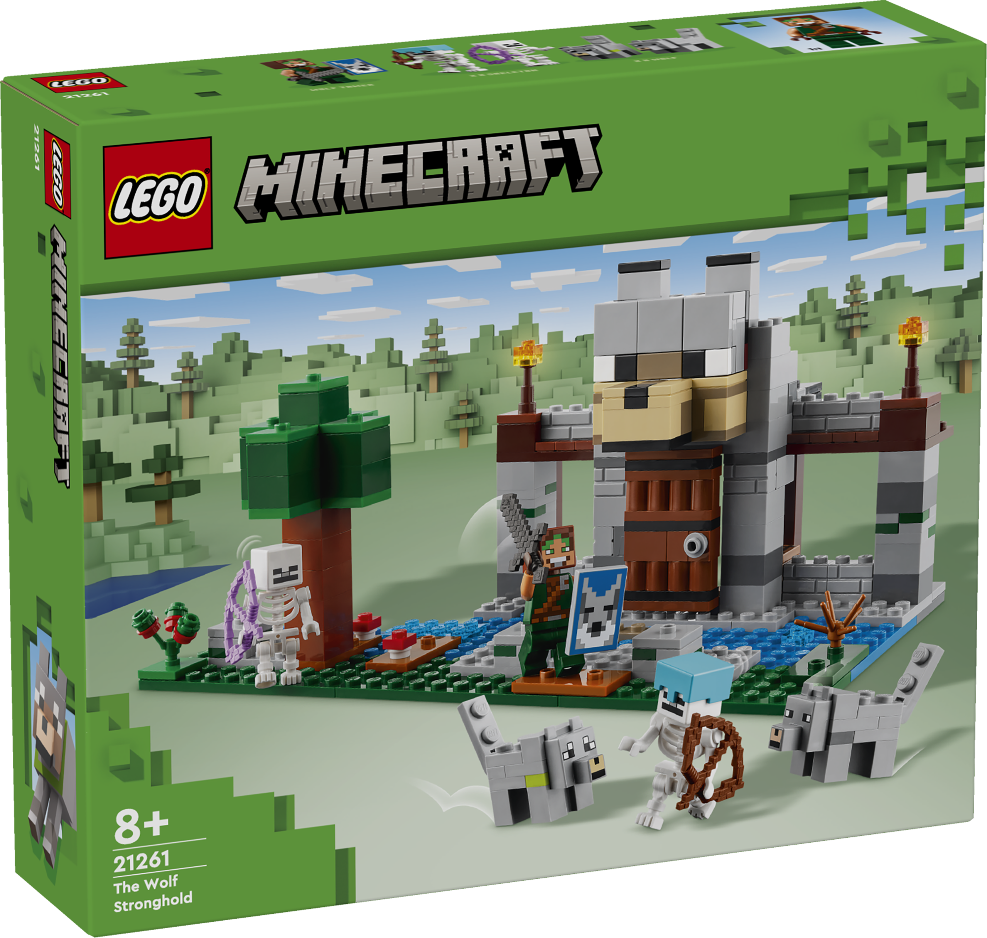 Minecraft - Vilkų tvirtovė, Lego