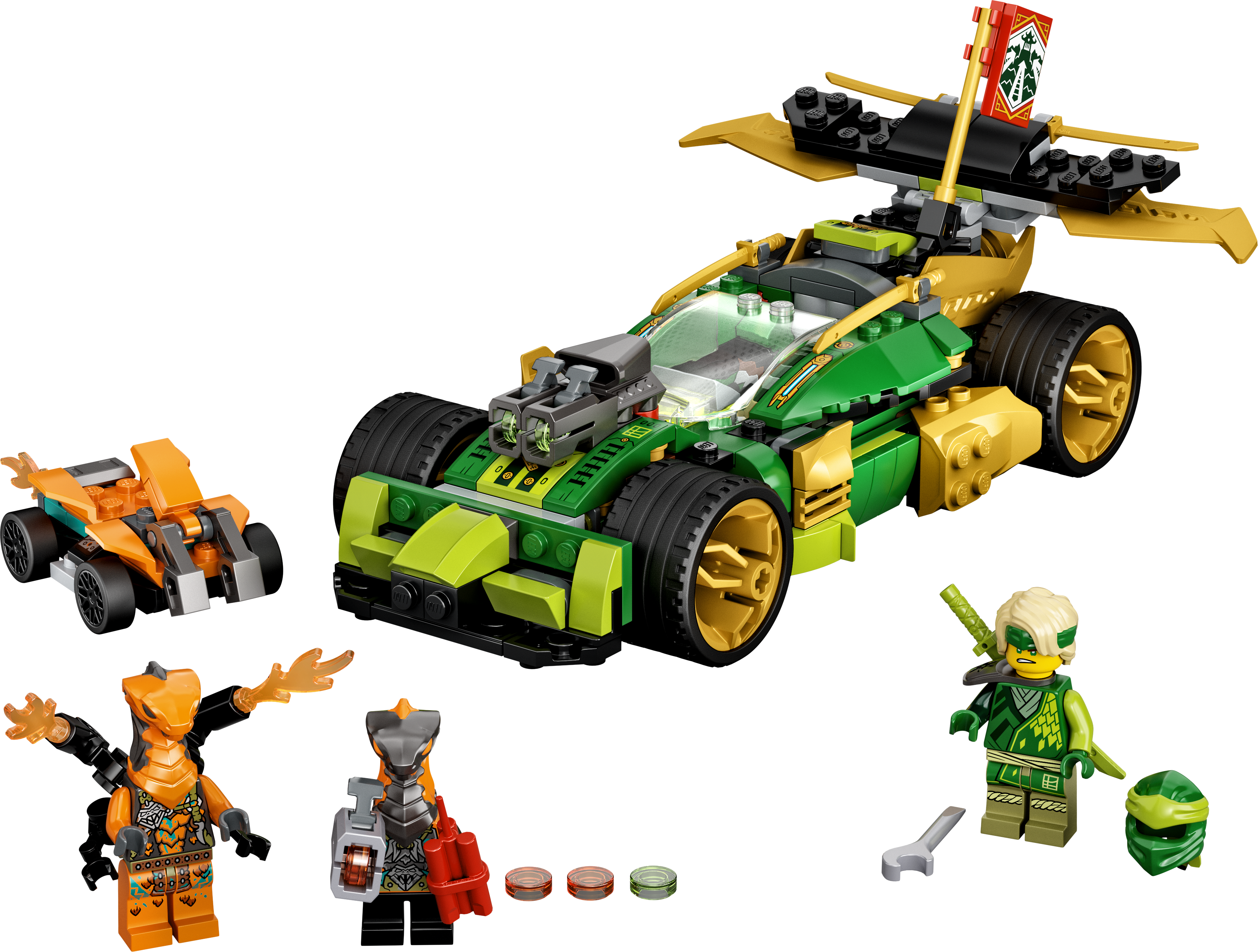 Ninjago - Lloyd lenktynių automobilis EVO, Lego - Image 2
