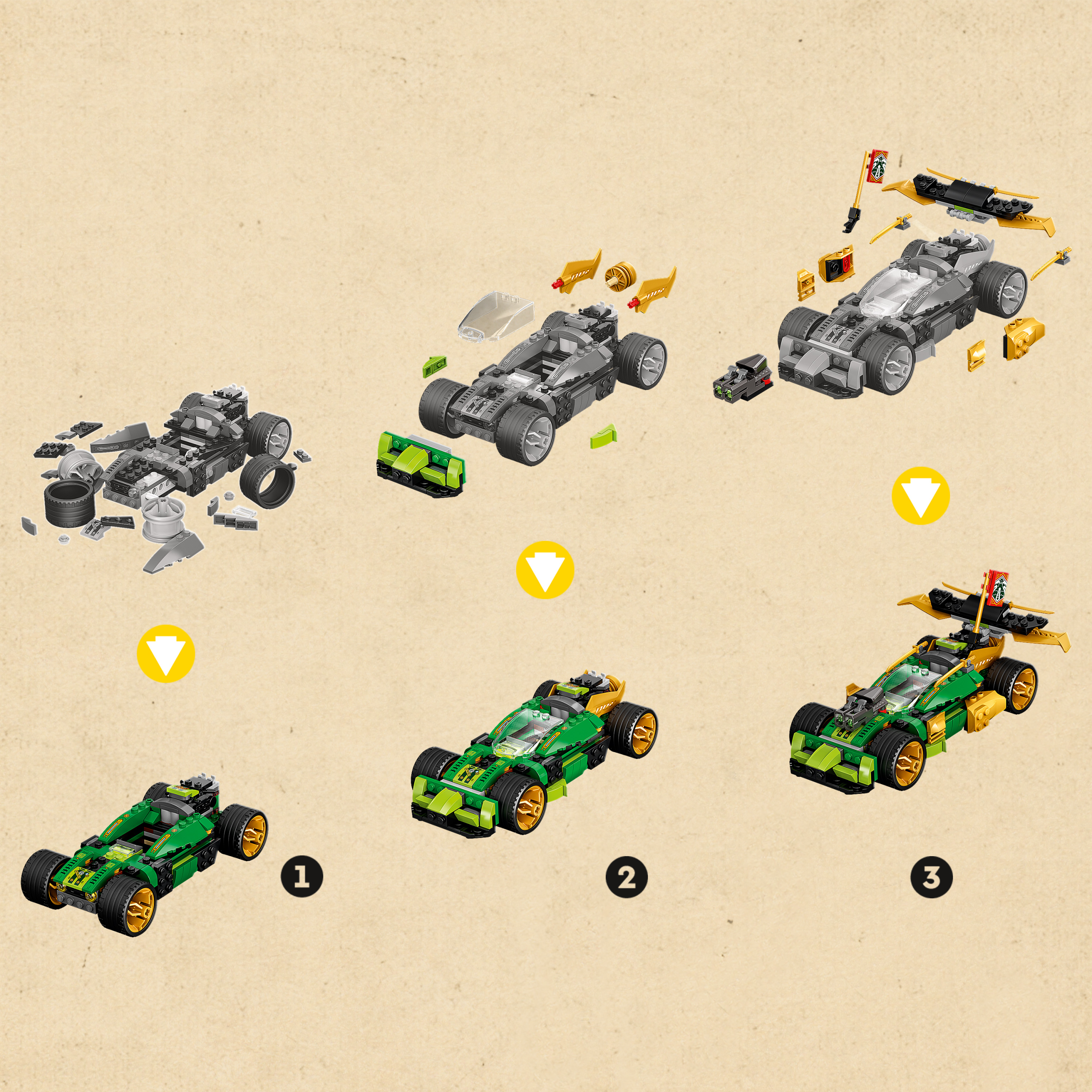 Ninjago - Lloyd lenktynių automobilis EVO, Lego - Image 6