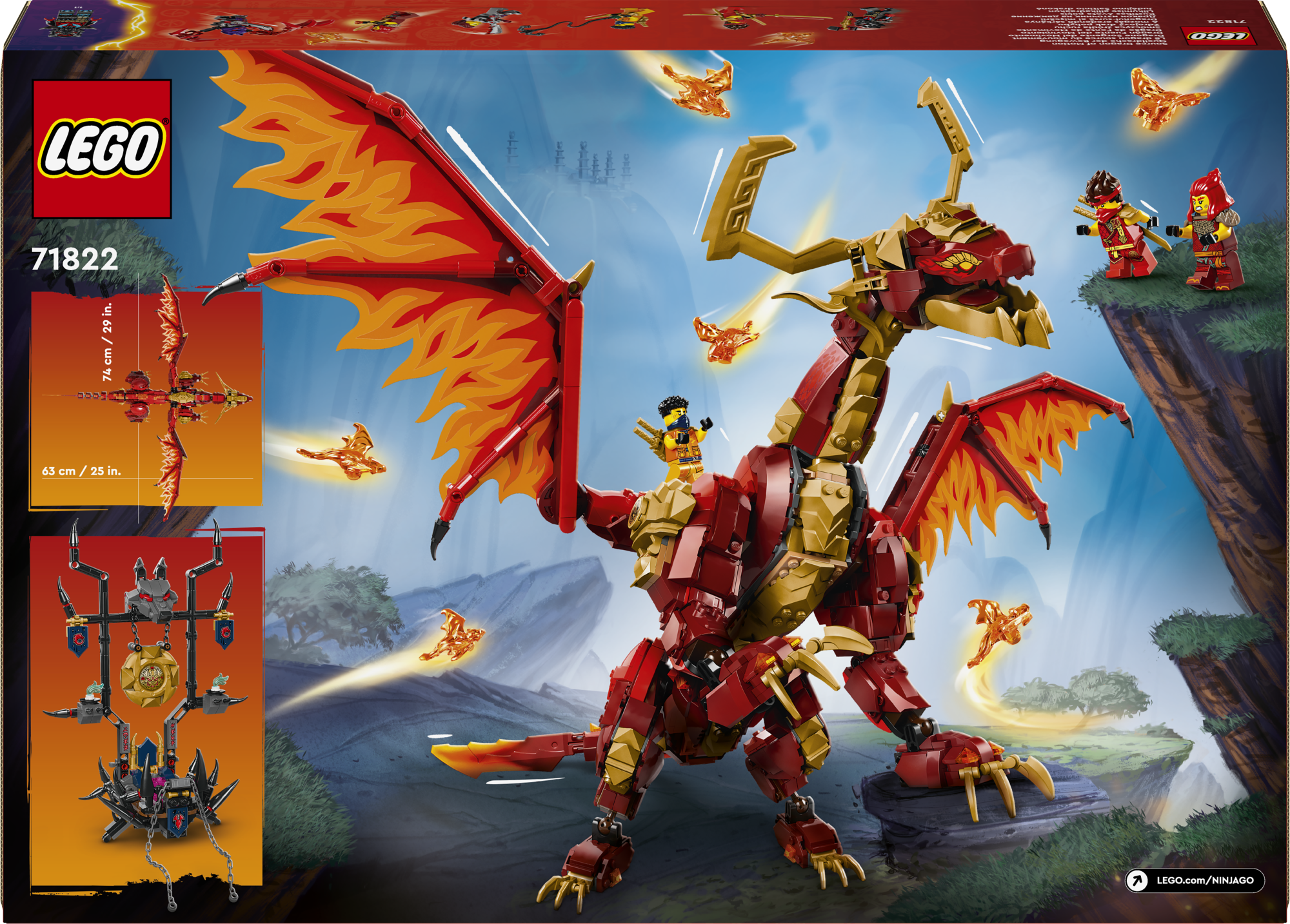 Ninjago – Judėjimo Šaltinio drakonė, Lego - Image 2