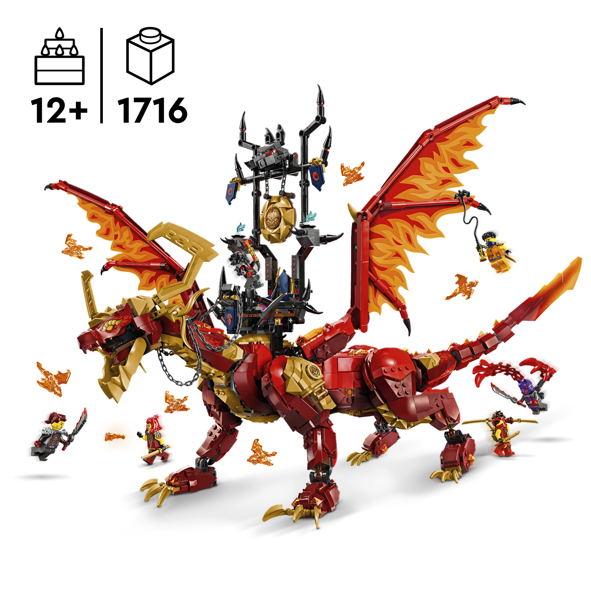 Ninjago – Judėjimo Šaltinio drakonė, Lego - Image 3