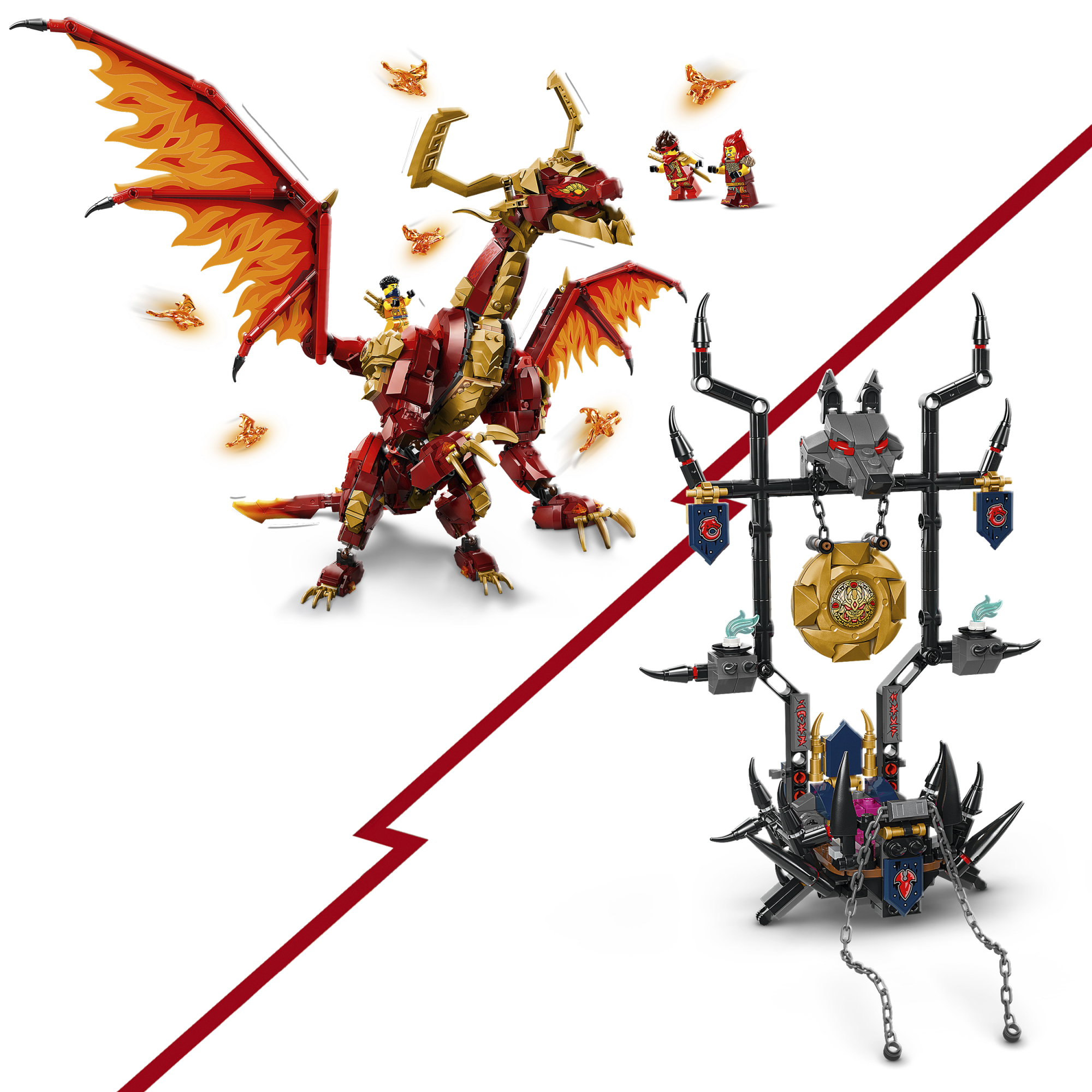 Ninjago – Judėjimo Šaltinio drakonė, Lego - Image 4