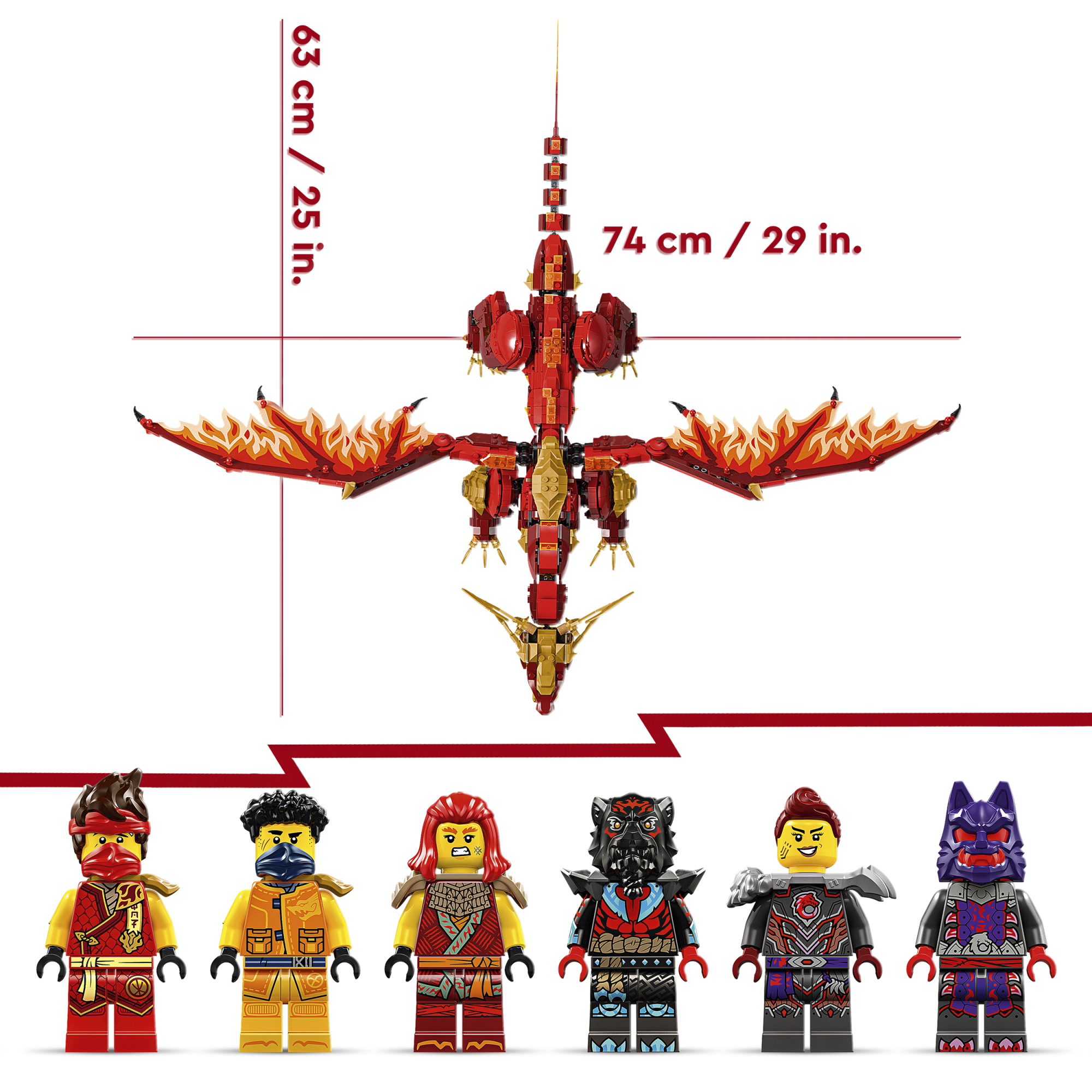Ninjago – Judėjimo Šaltinio drakonė, Lego - Image 5