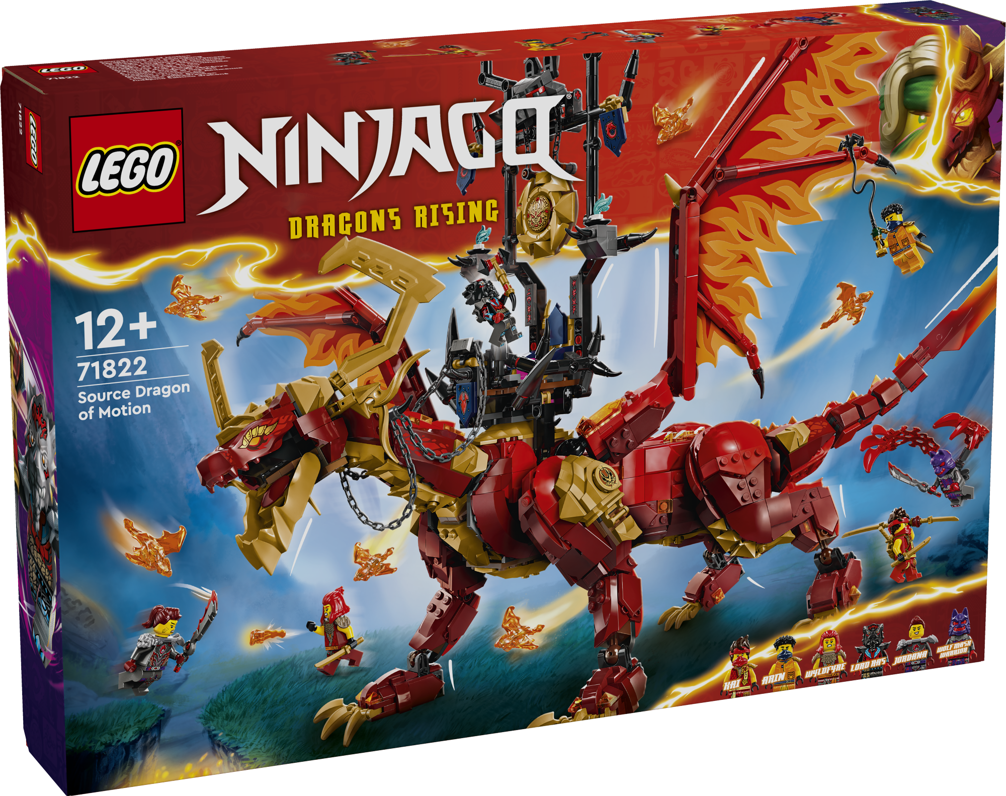 Ninjago – Judėjimo Šaltinio drakonė, Lego