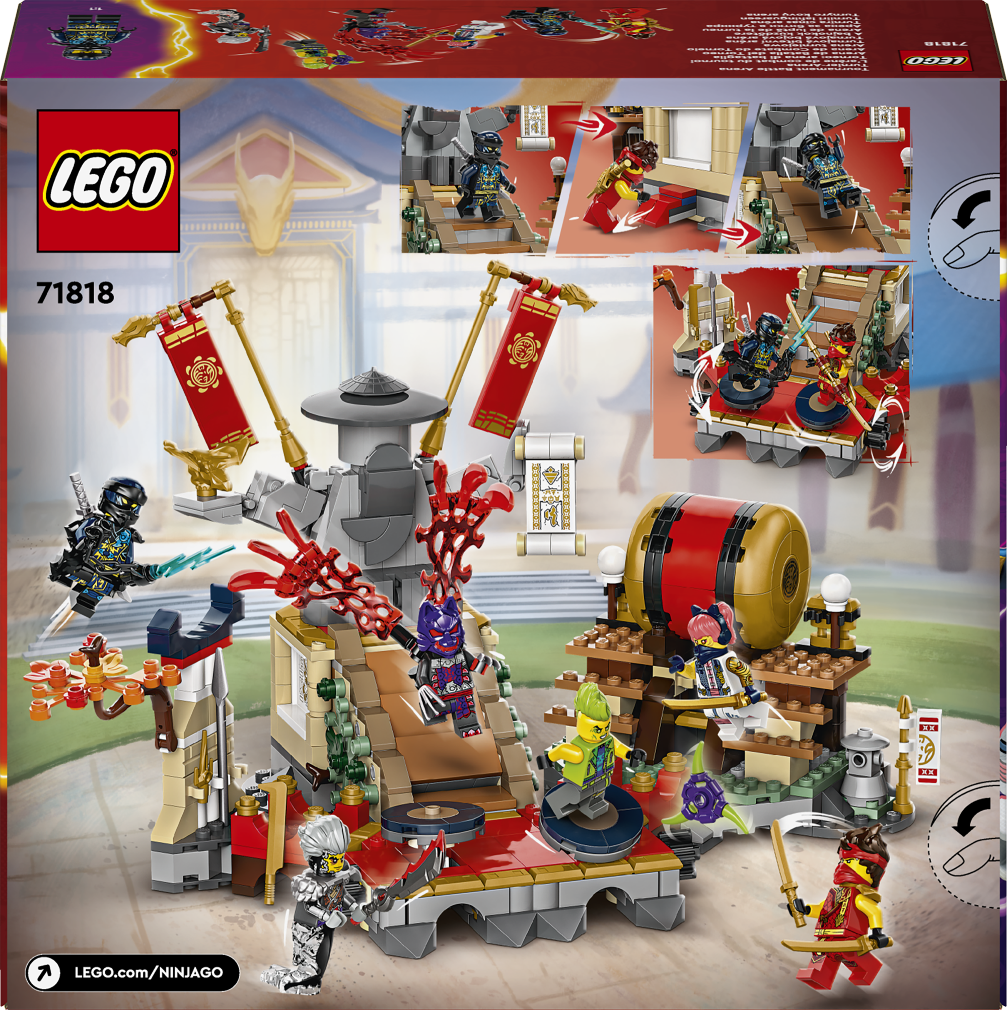 Ninjago – Turnyro kovų arena, Lego - Image 4