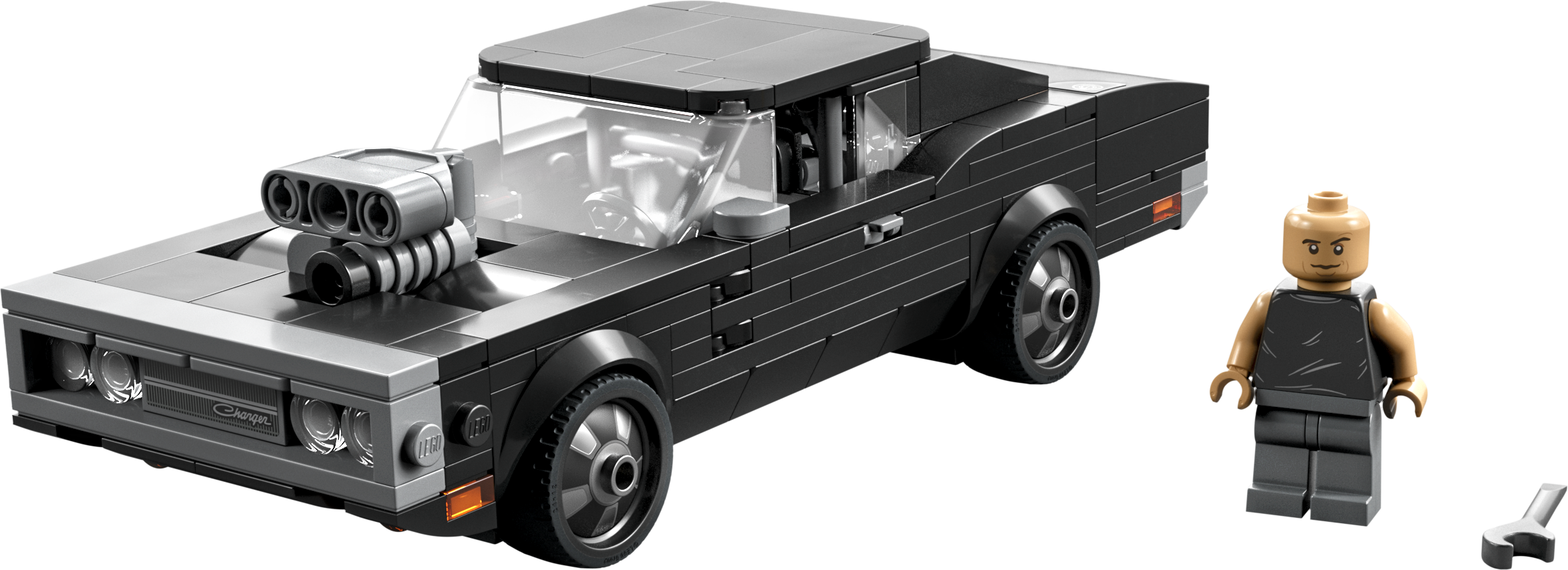 LEGO Speed Champions - Fast & Furious automodelis 1970 Dodge Charger R/T - Image 4