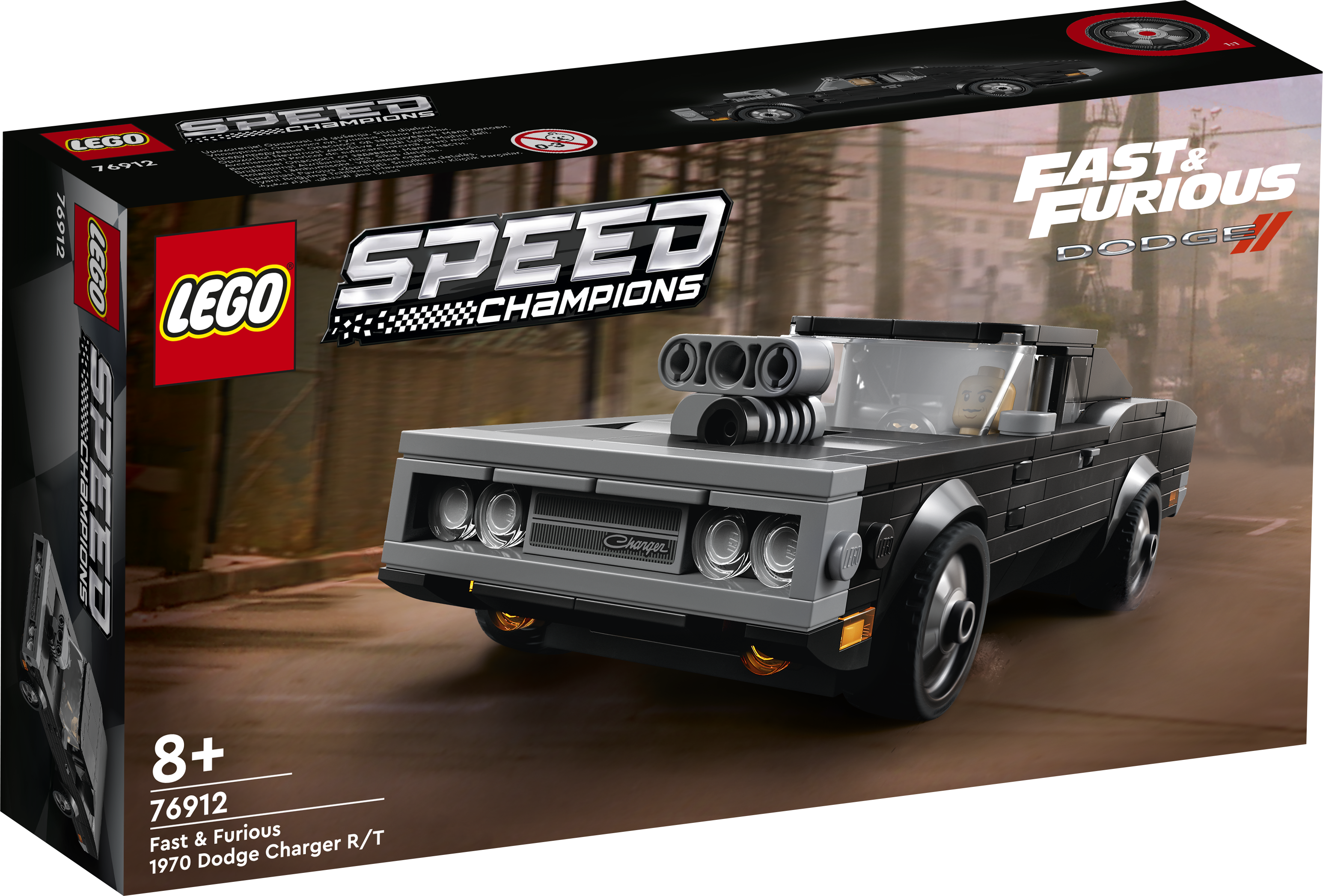 LEGO Speed Champions - Fast & Furious automodelis 1970 Dodge Charger R/T