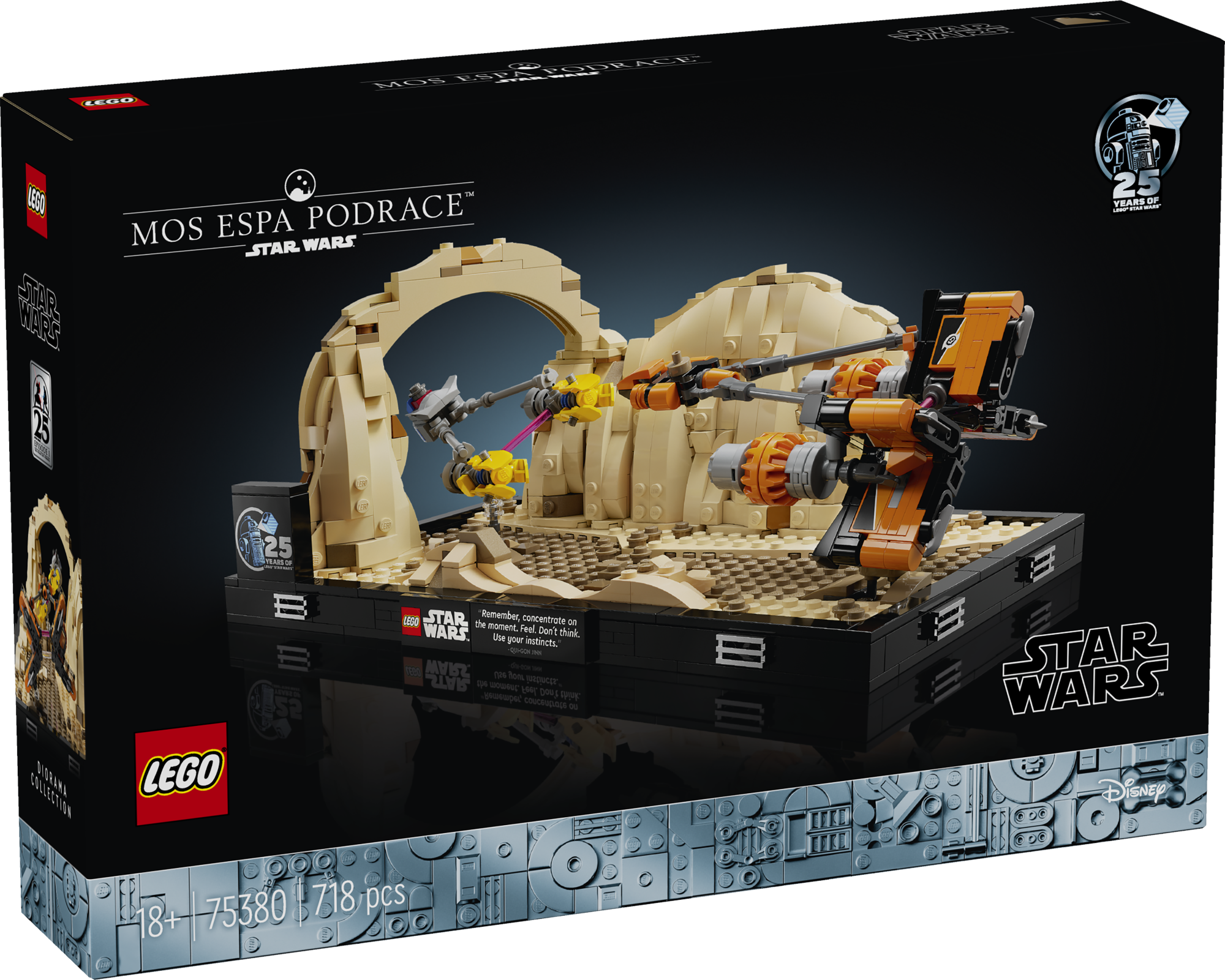 Star Wars – Mos Espa lenktynių diorama, Lego