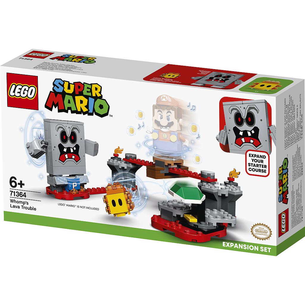 Super Mario - Whomp lavos negandų papildymas, Lego