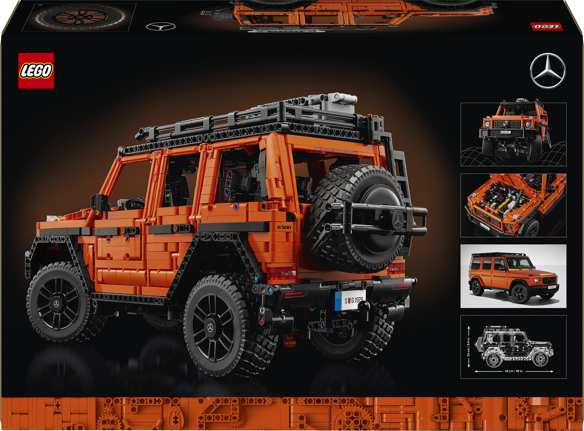 LEGO Technic – Automobilis Mercedes-Benz G 500 Professional Line - Image 2