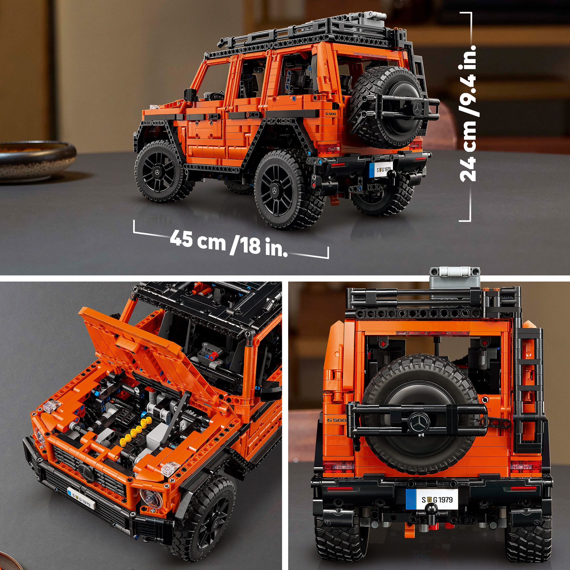 LEGO Technic – Automobilis Mercedes-Benz G 500 Professional Line - Image 5