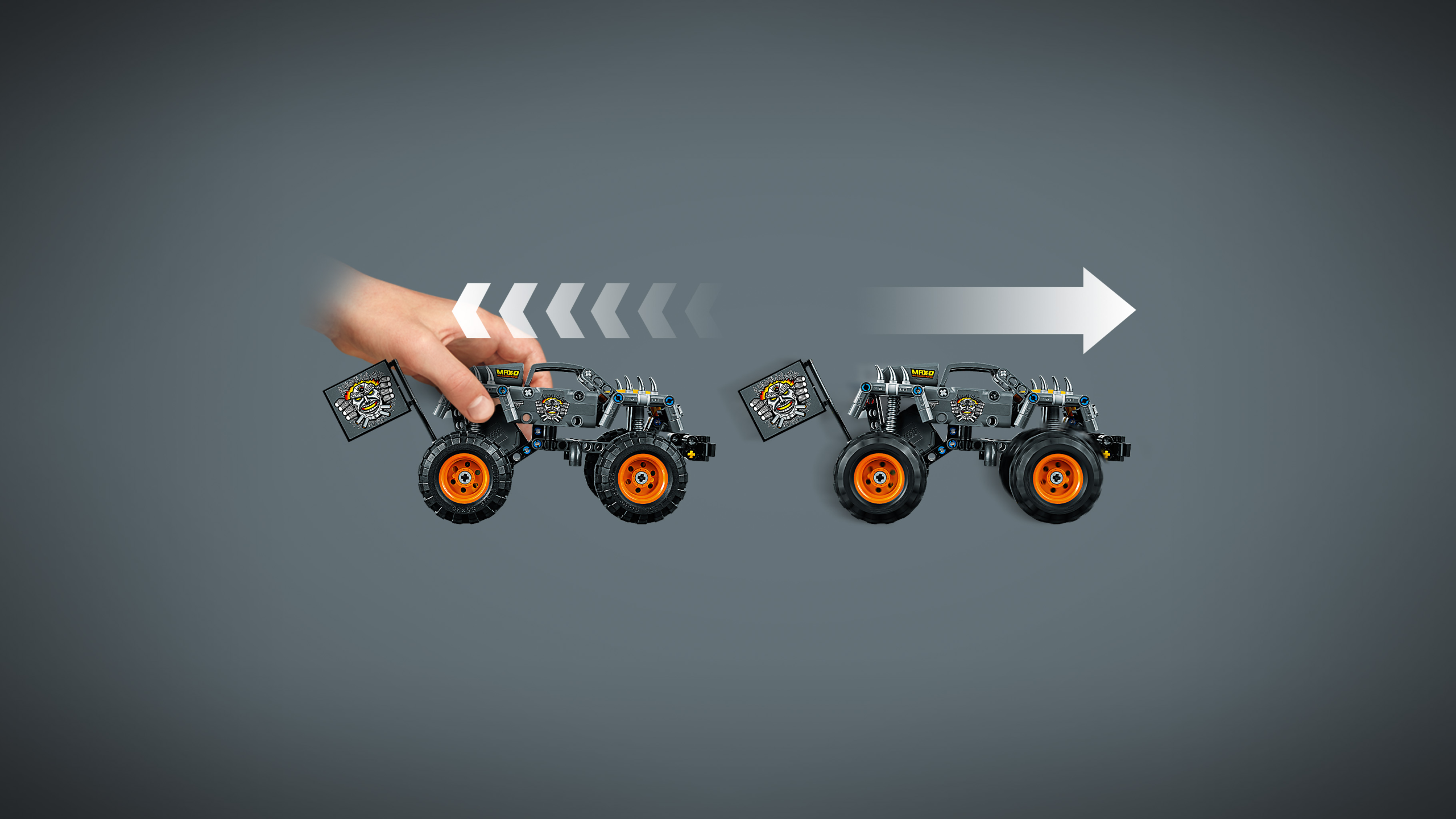 LEGO Technic - Visureigis Monster Jam Max-D - Image 3