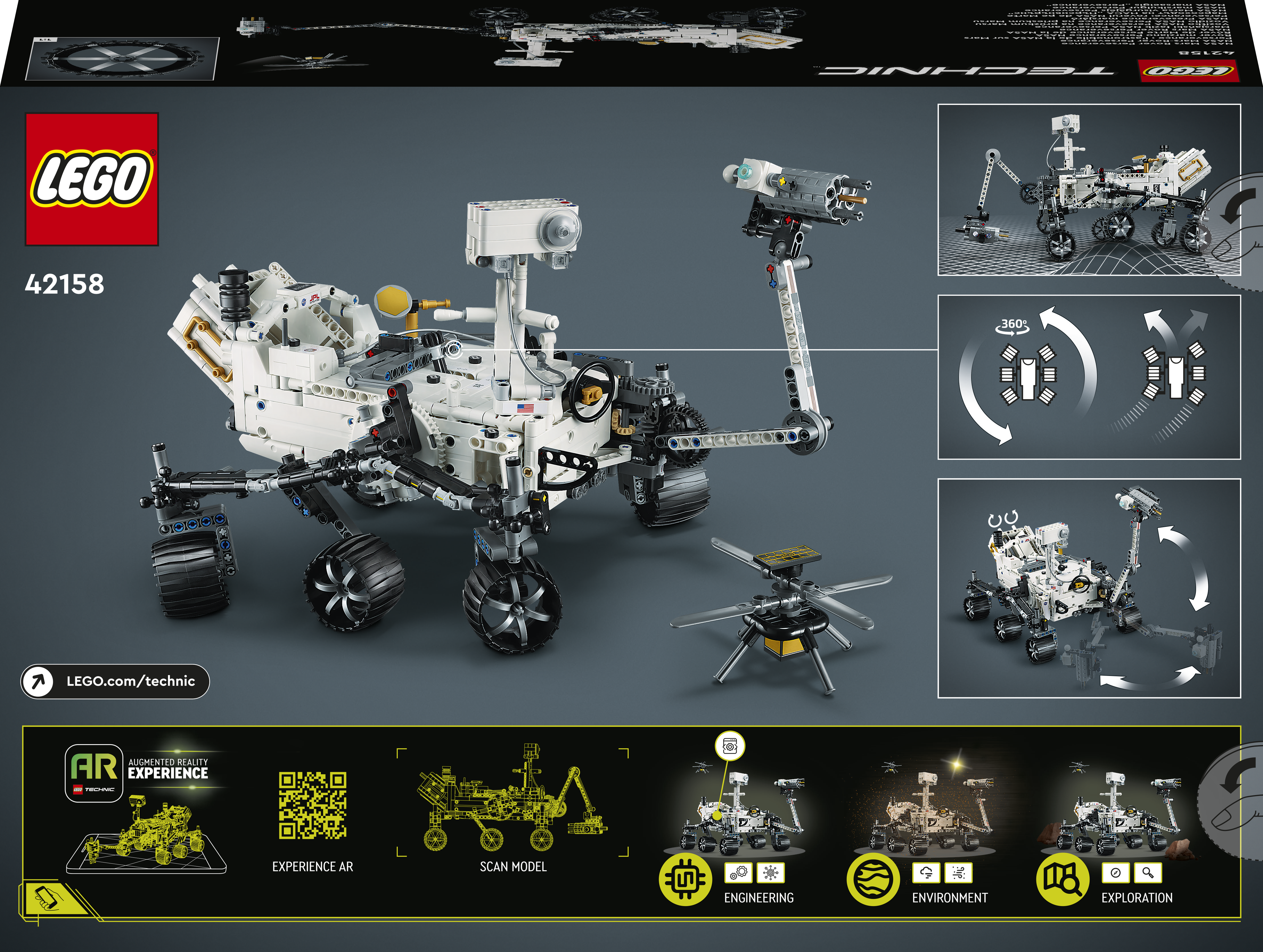 LEGO Technic - Marsaeigis NASA Mars Rover Perseverance - Image 6