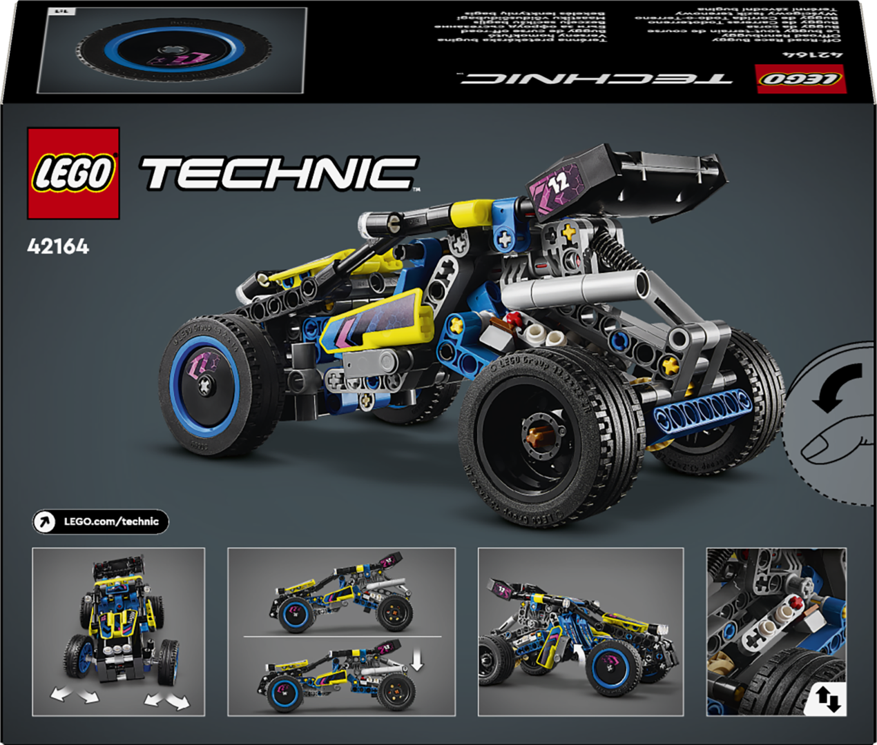 LEGO Technic - Bekelės lenktynių bagis - Image 2