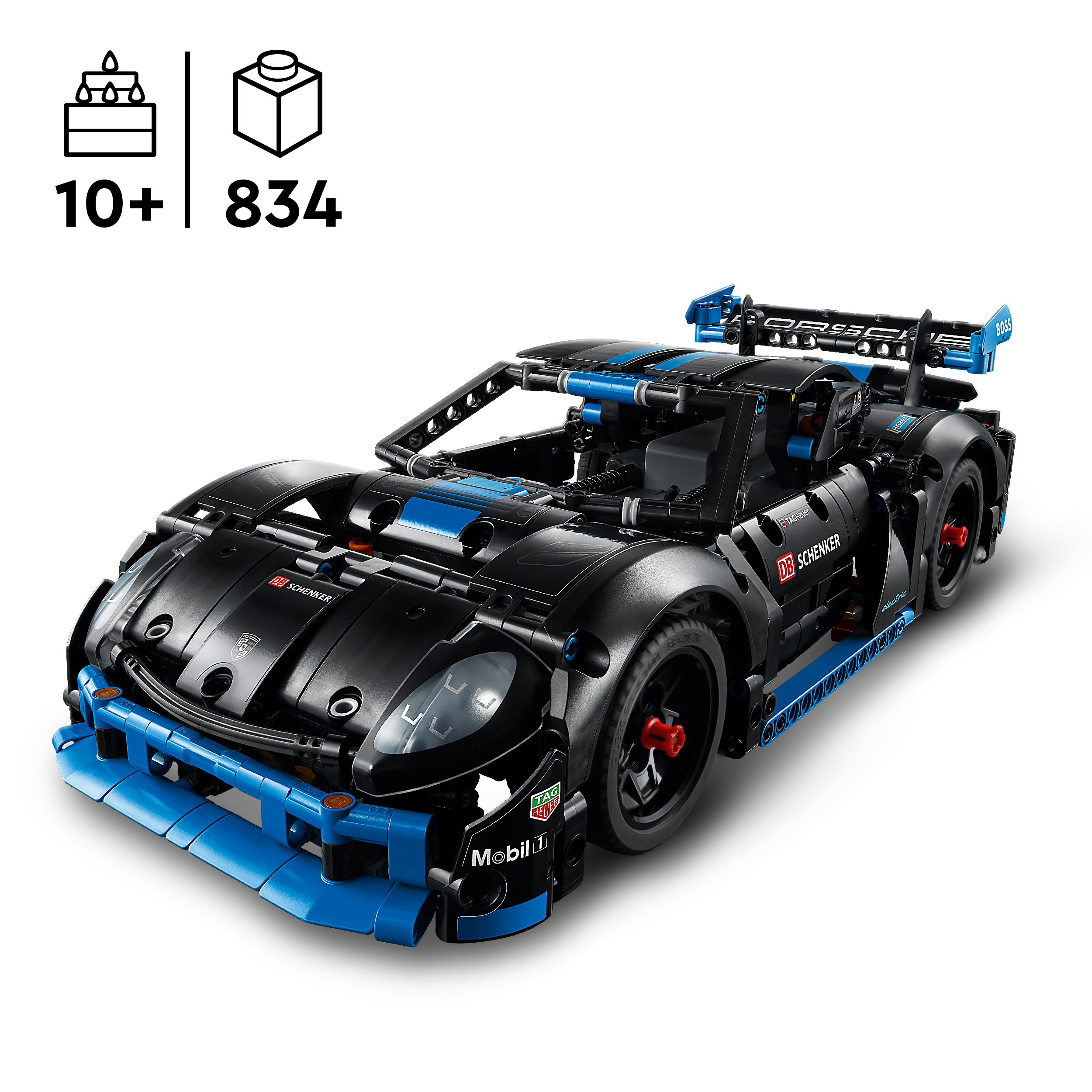 LEGO Technic – Lenktyninis automobilis Porsche GT4 e-Performance - Image 6