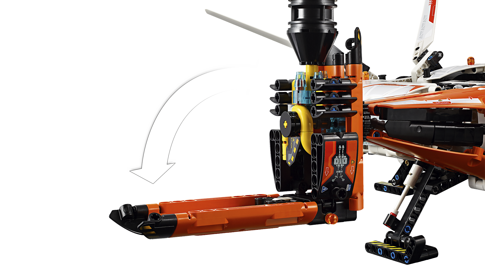 LEGO Technic - VTOL sunkiasvorių krovinių erdvėlaivis LT81 - Image 5